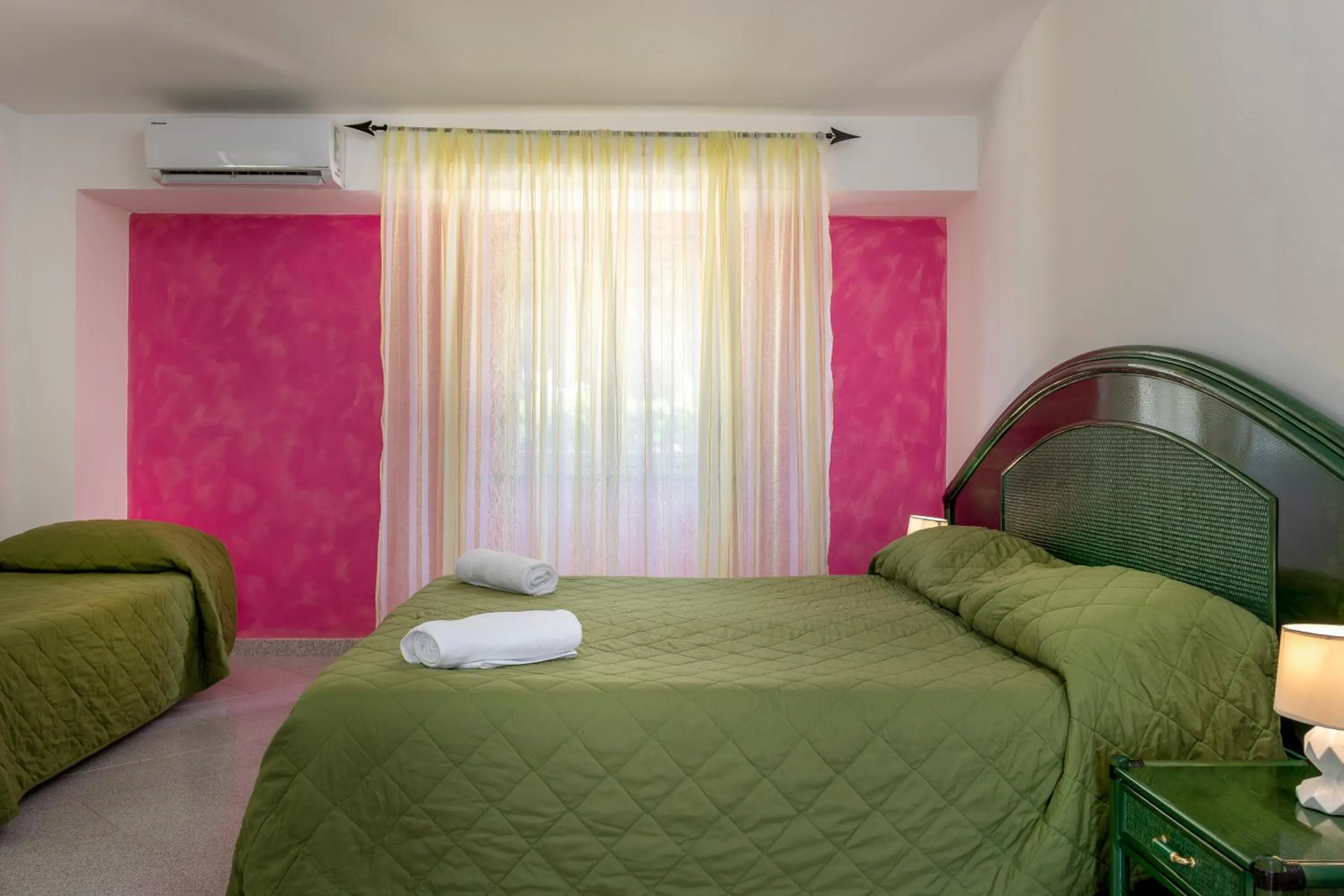 Photo of the whole room, Bed in Hotel Villaggio Stromboli