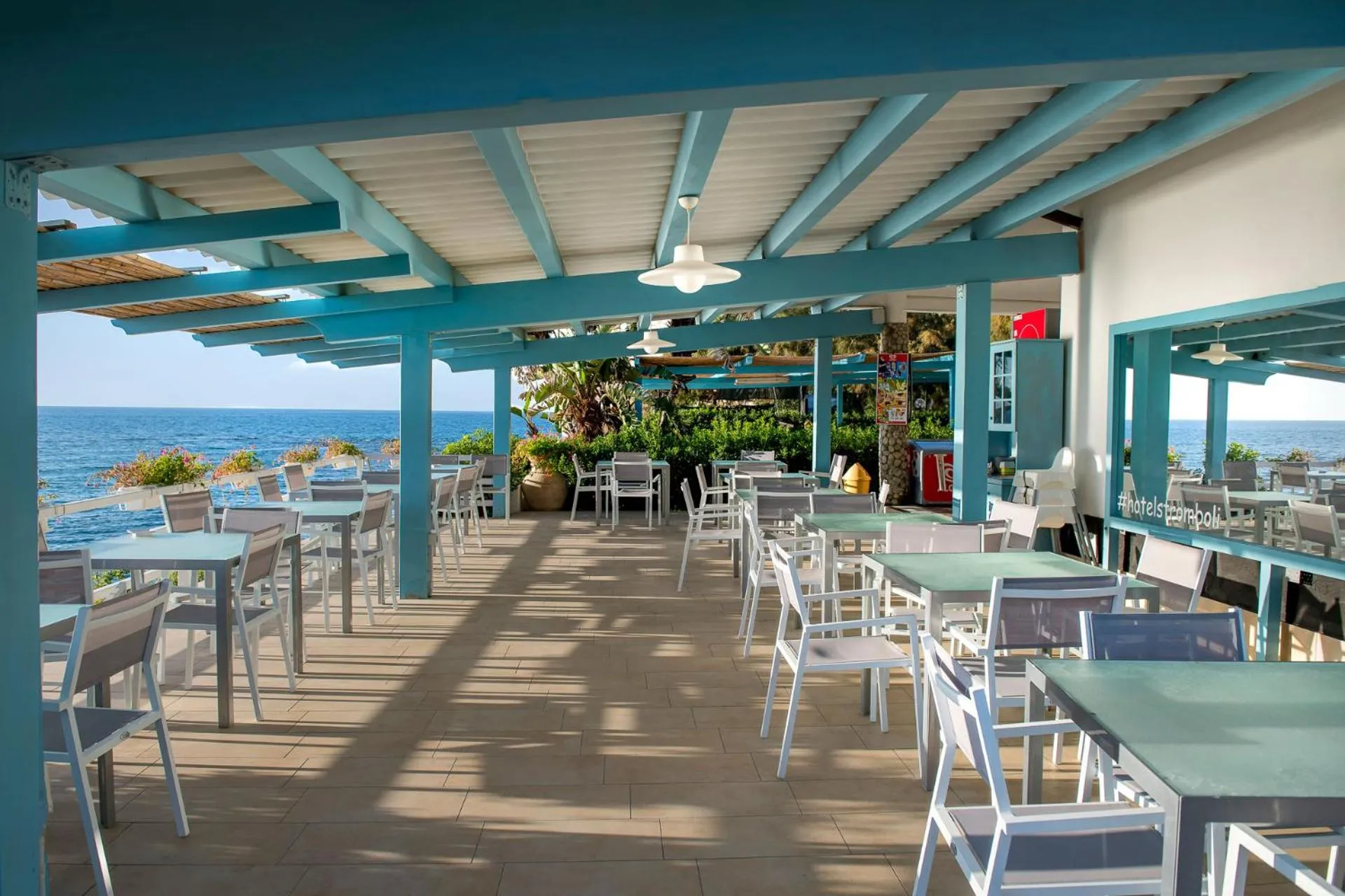 Restaurant/places to eat in Hotel Villaggio Stromboli