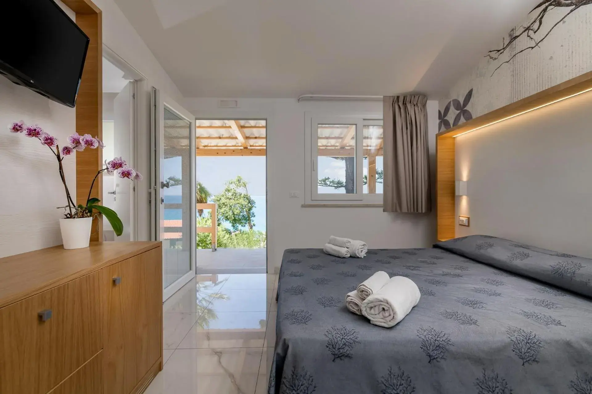 Deluxe Room in Hotel Villaggio Stromboli Deluxe Room in Hotel Villaggio Stromboli