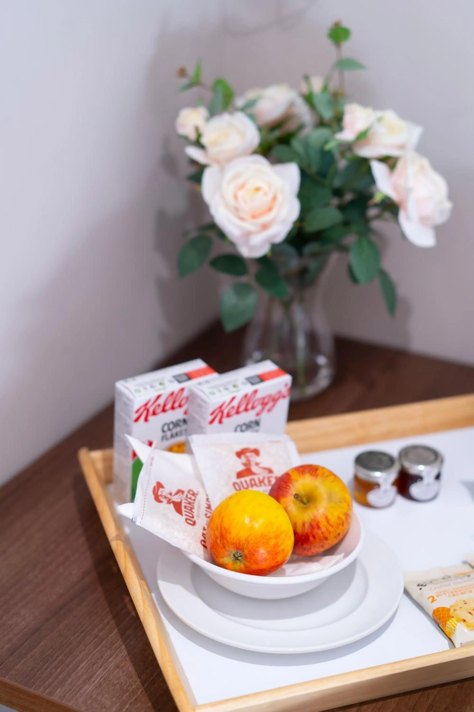 Breakfast in Peartree Serviced Apartments