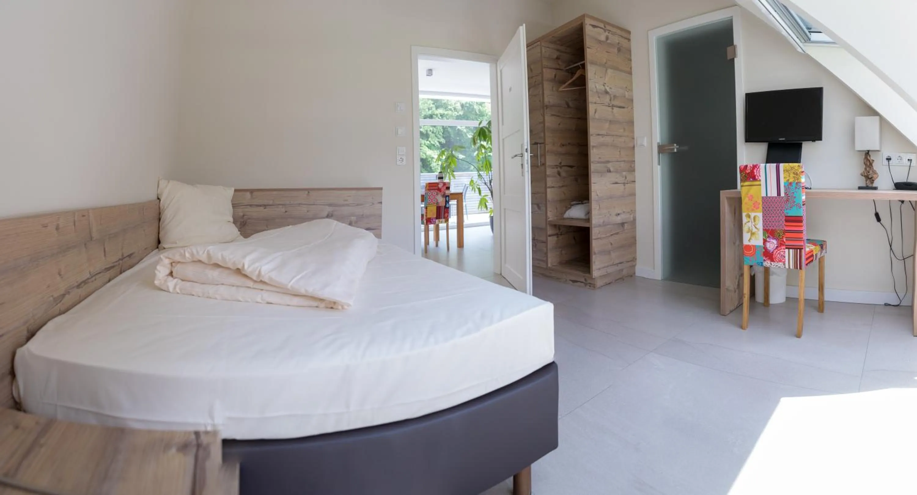 Bed in Landhotel Weihermühle