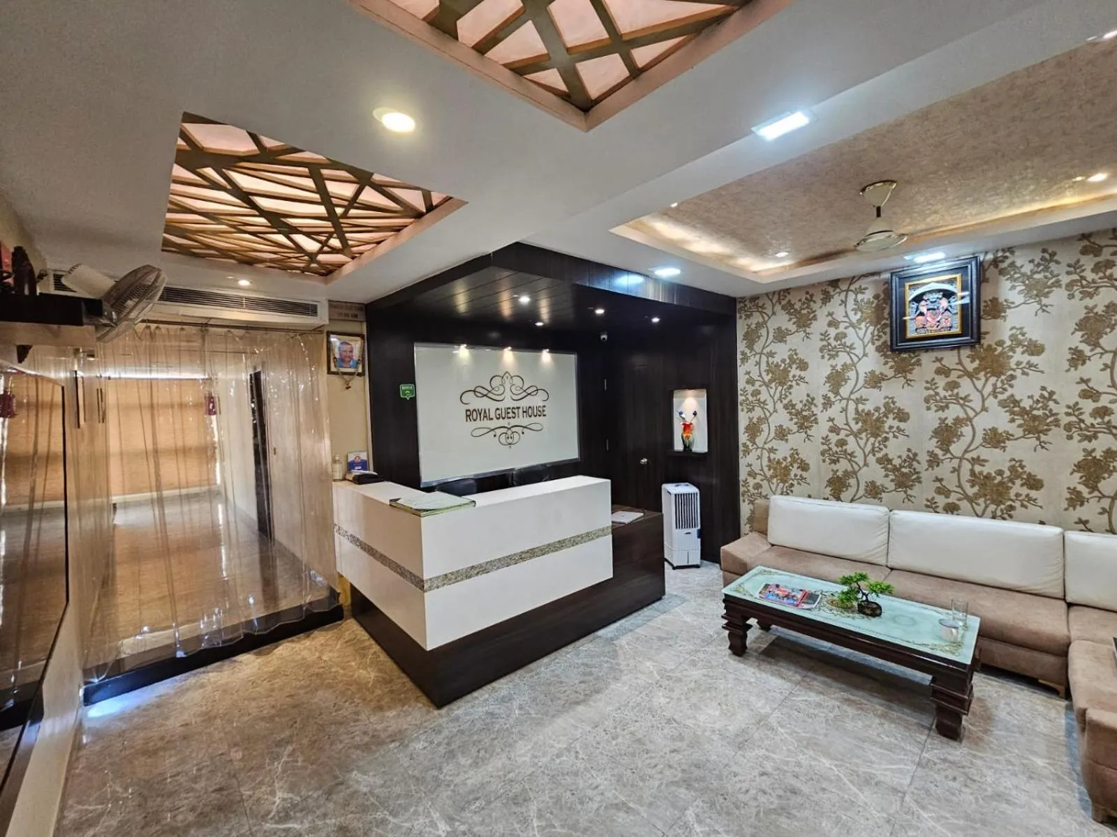 Seating area in Royal Guest House