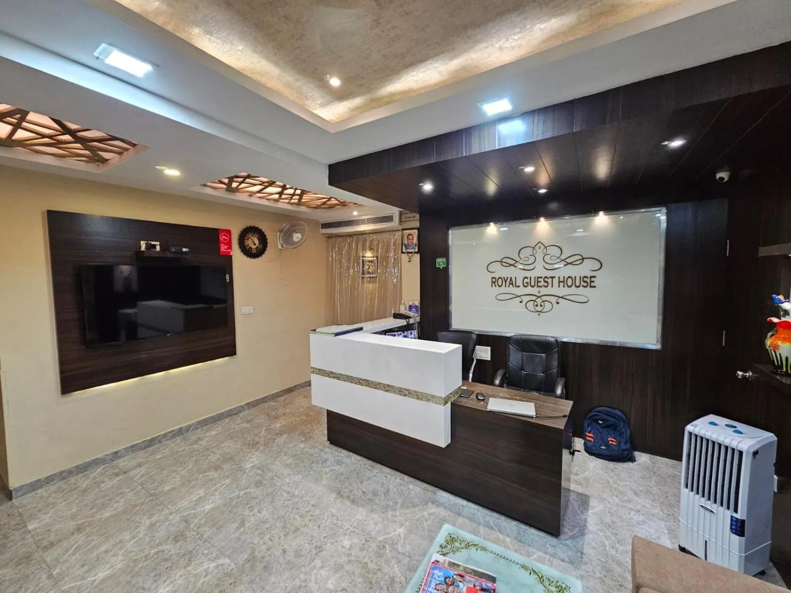 Lobby or reception in Royal Guest House