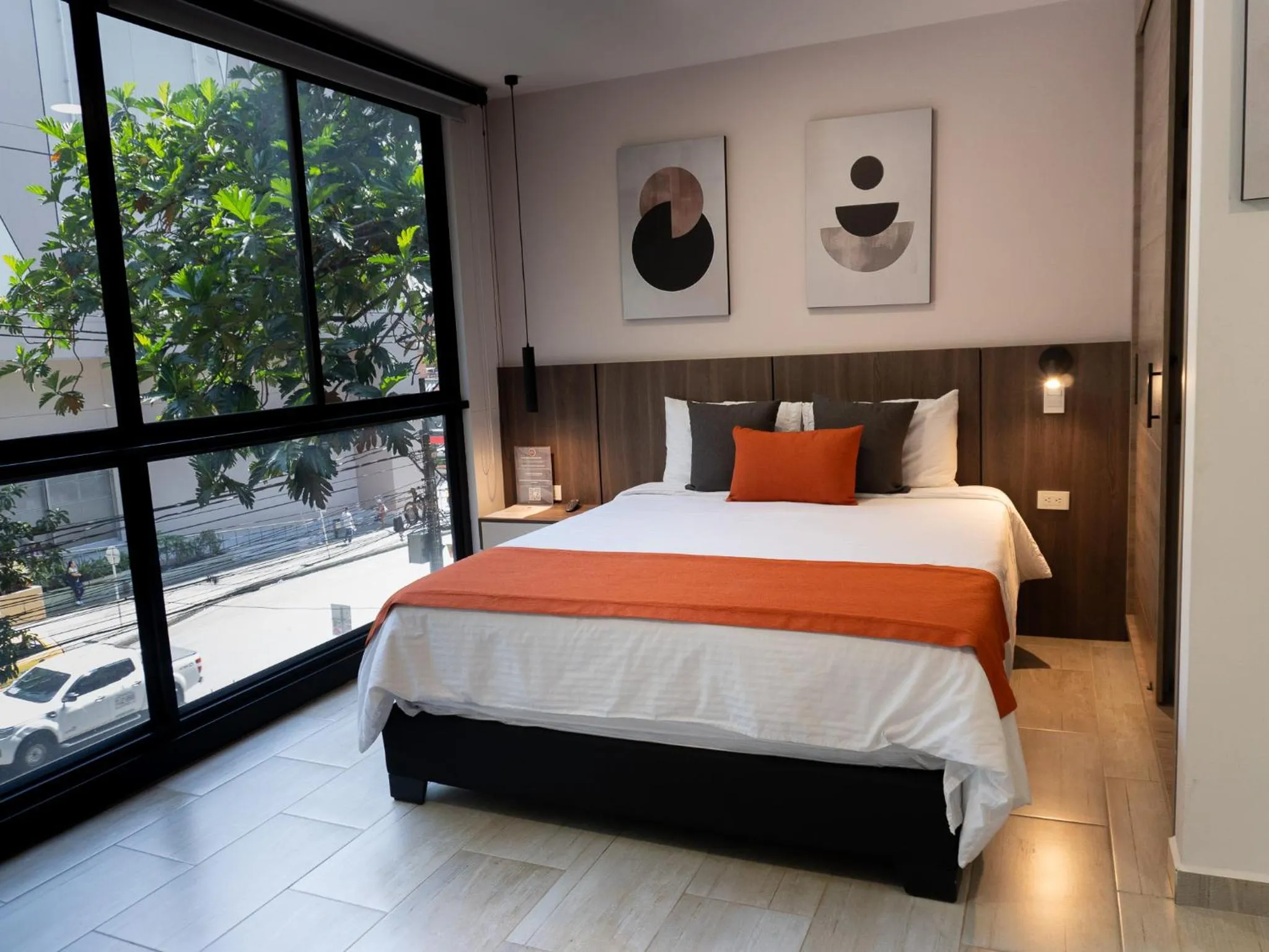 Bed in Hotel Molinos Plaza