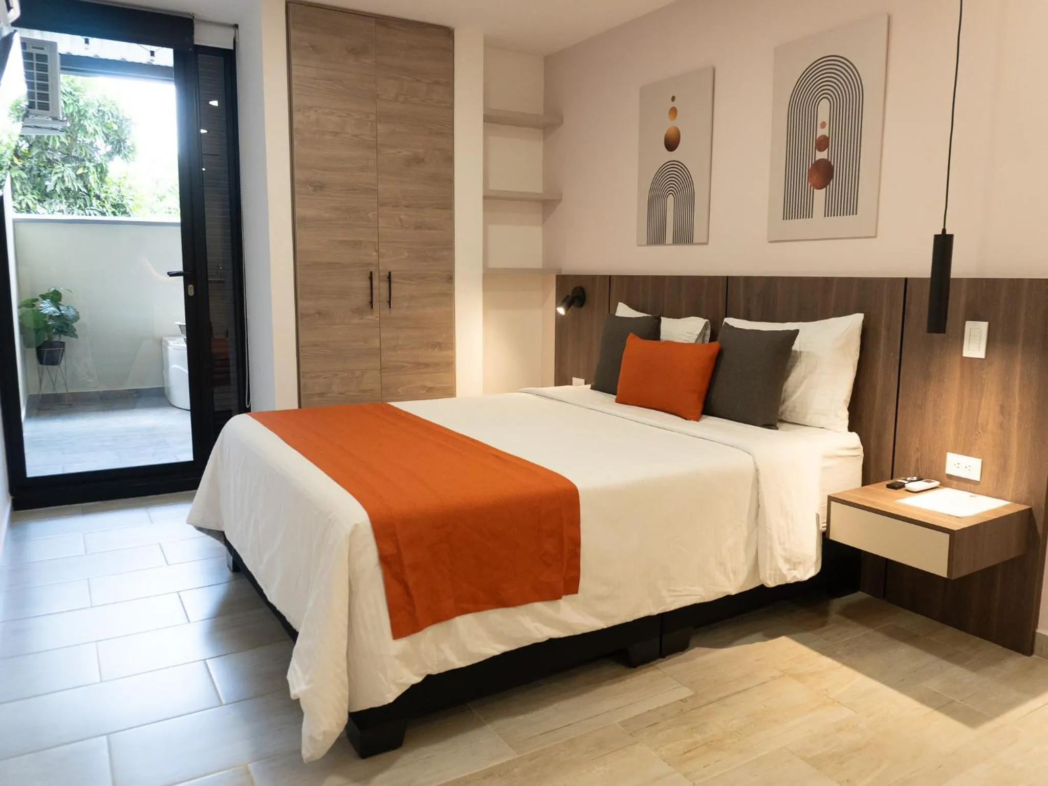 Photo of the whole room, Bed in Hotel Molinos Plaza