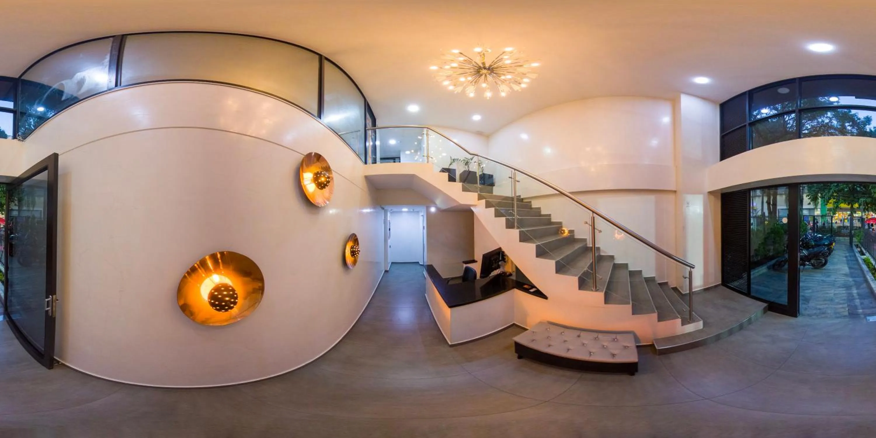 Lobby or reception in Hotel Molinos Plaza