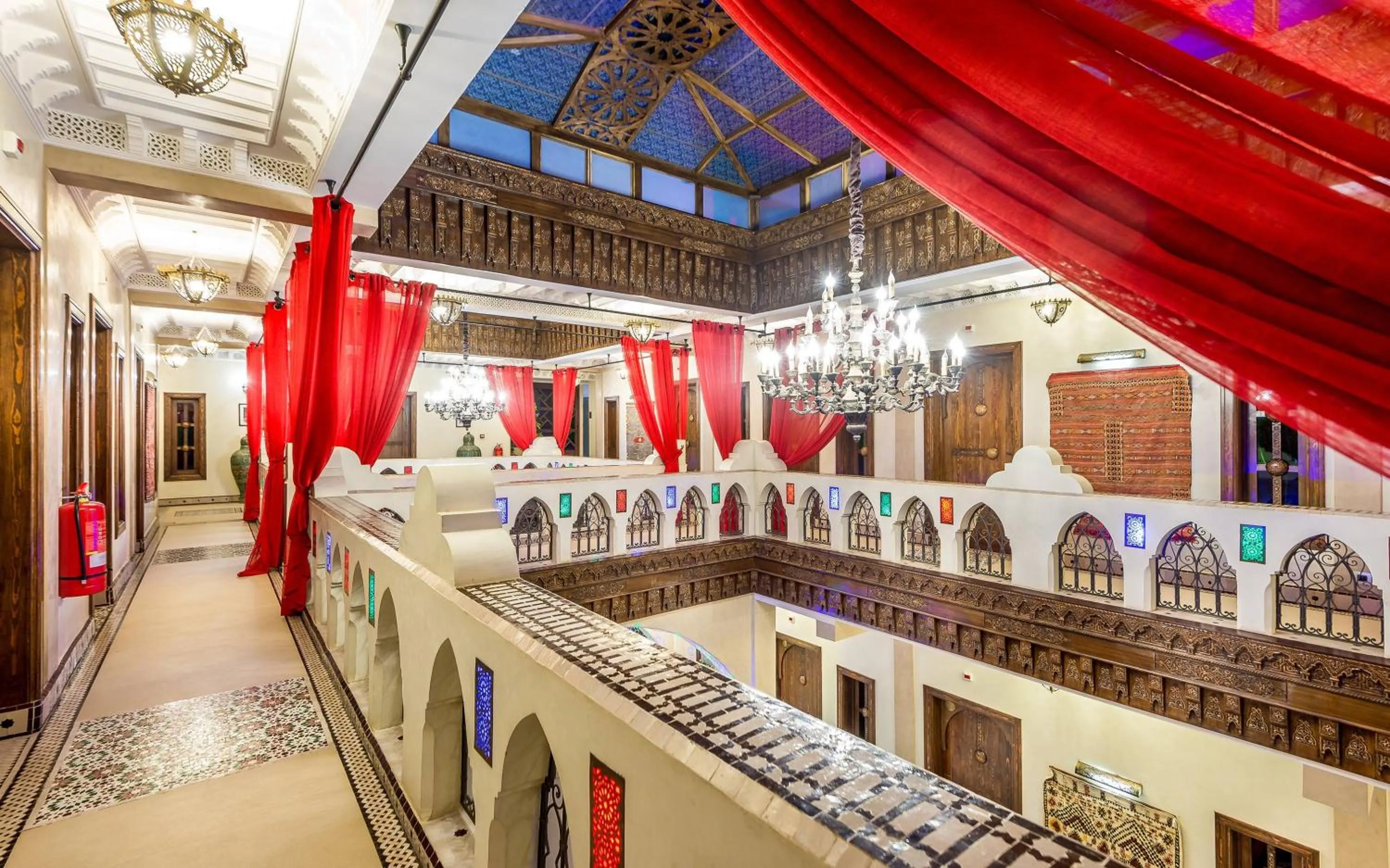 Patio in Hotel & Ryad Art Place Marrakech