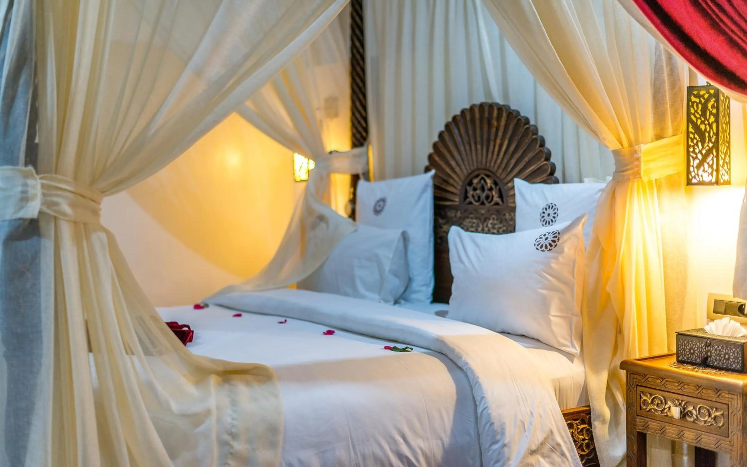 Bedroom, Bed in Hotel & Ryad Art Place Marrakech