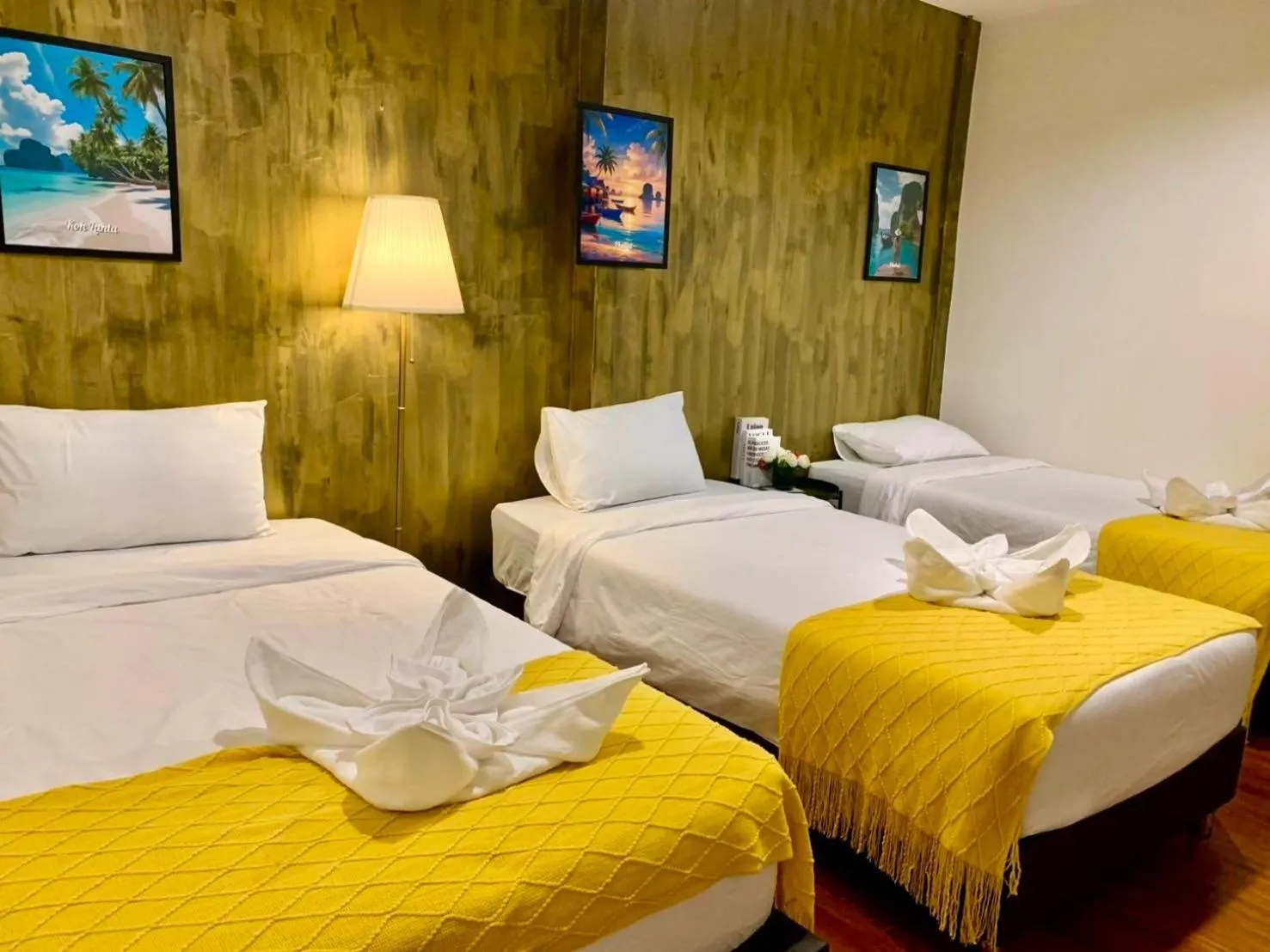 Bed in The City Yaowarat Hotel