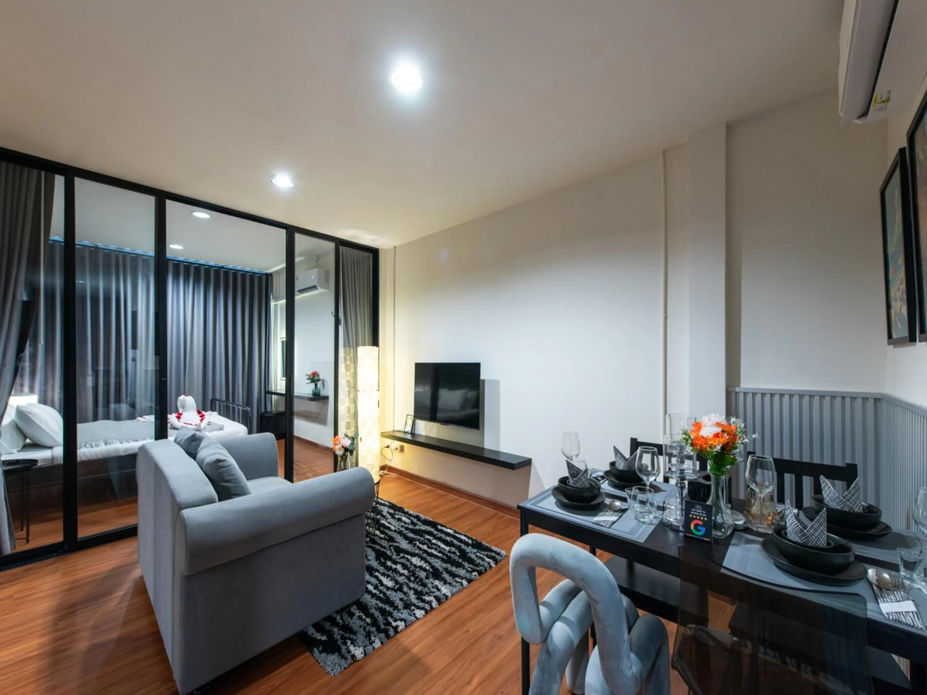 Living room in The City Yaowarat Hotel