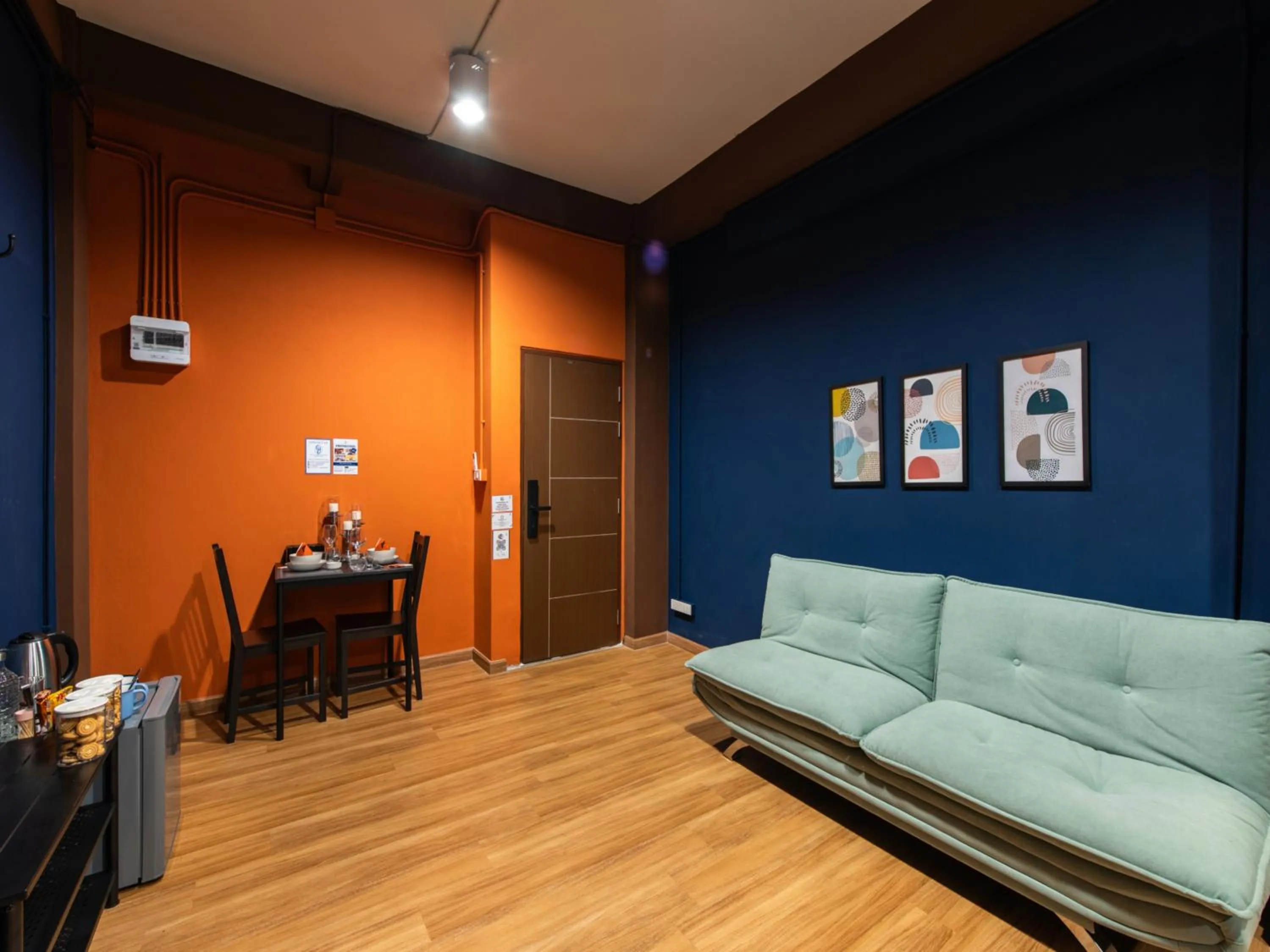 Living room in The City Yaowarat Hotel