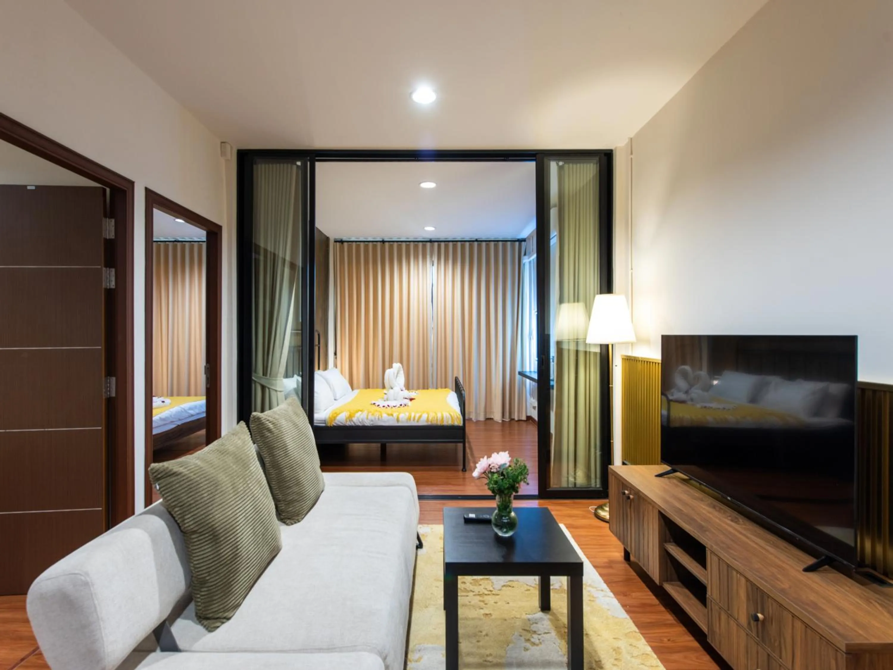 Living room in The City Yaowarat Hotel