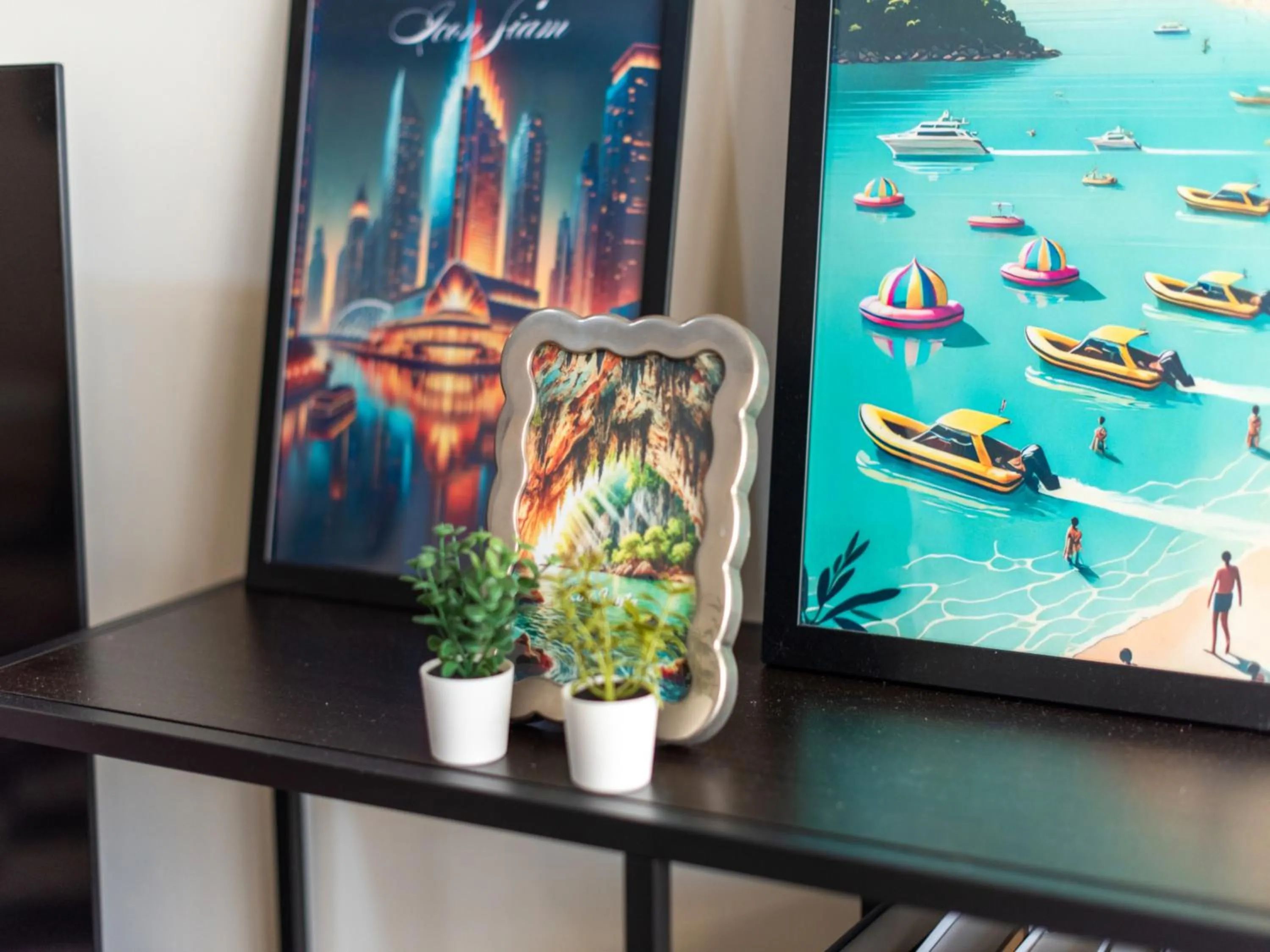 Decorative detail in The City Yaowarat Hotel