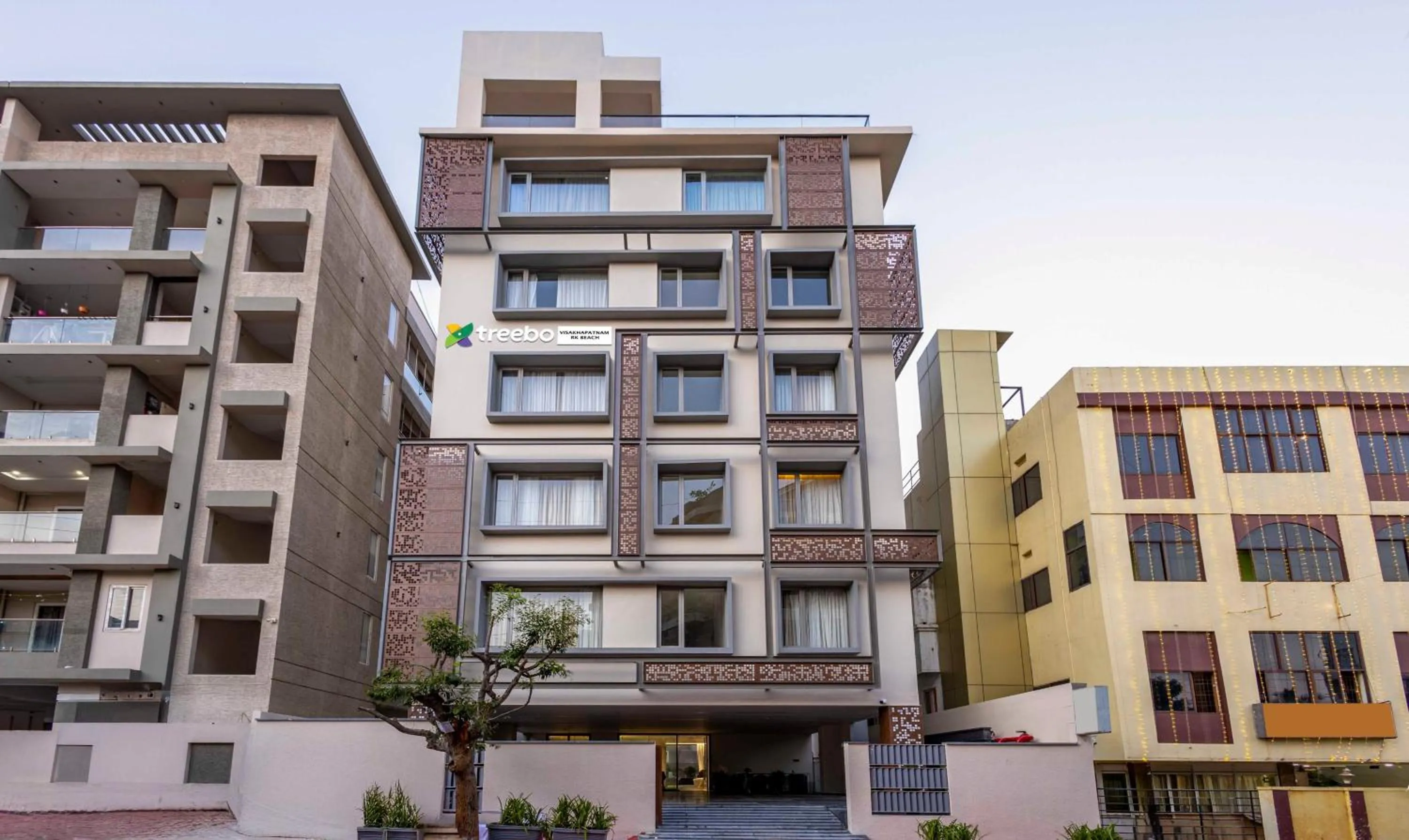 Property building in Treebo Premium Lalitha, RK Beach