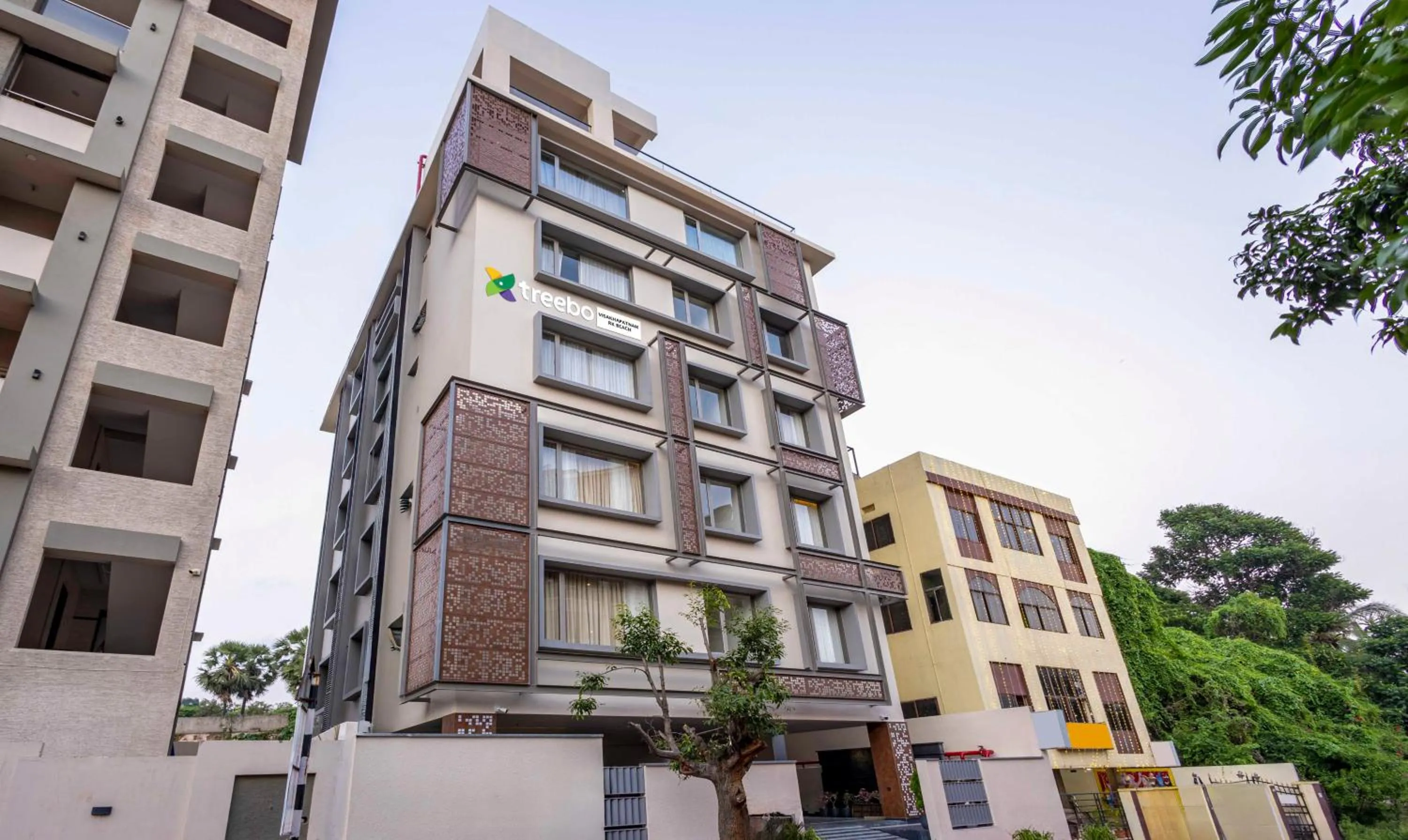 Property building in Treebo Premium Lalitha, RK Beach