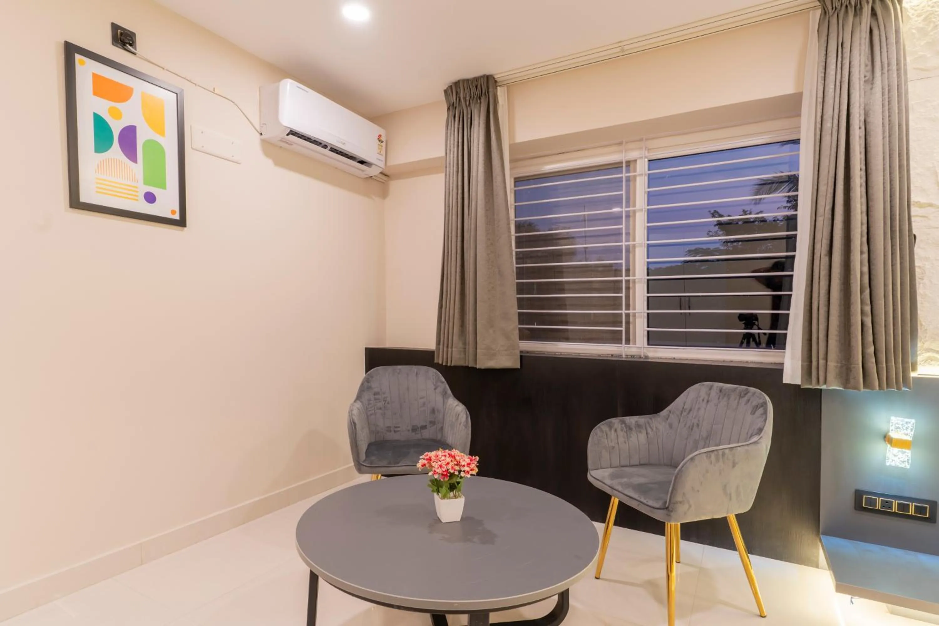 Bedroom in Treebo Sanmaya Retreat, 15 Mins From Mysore Palace