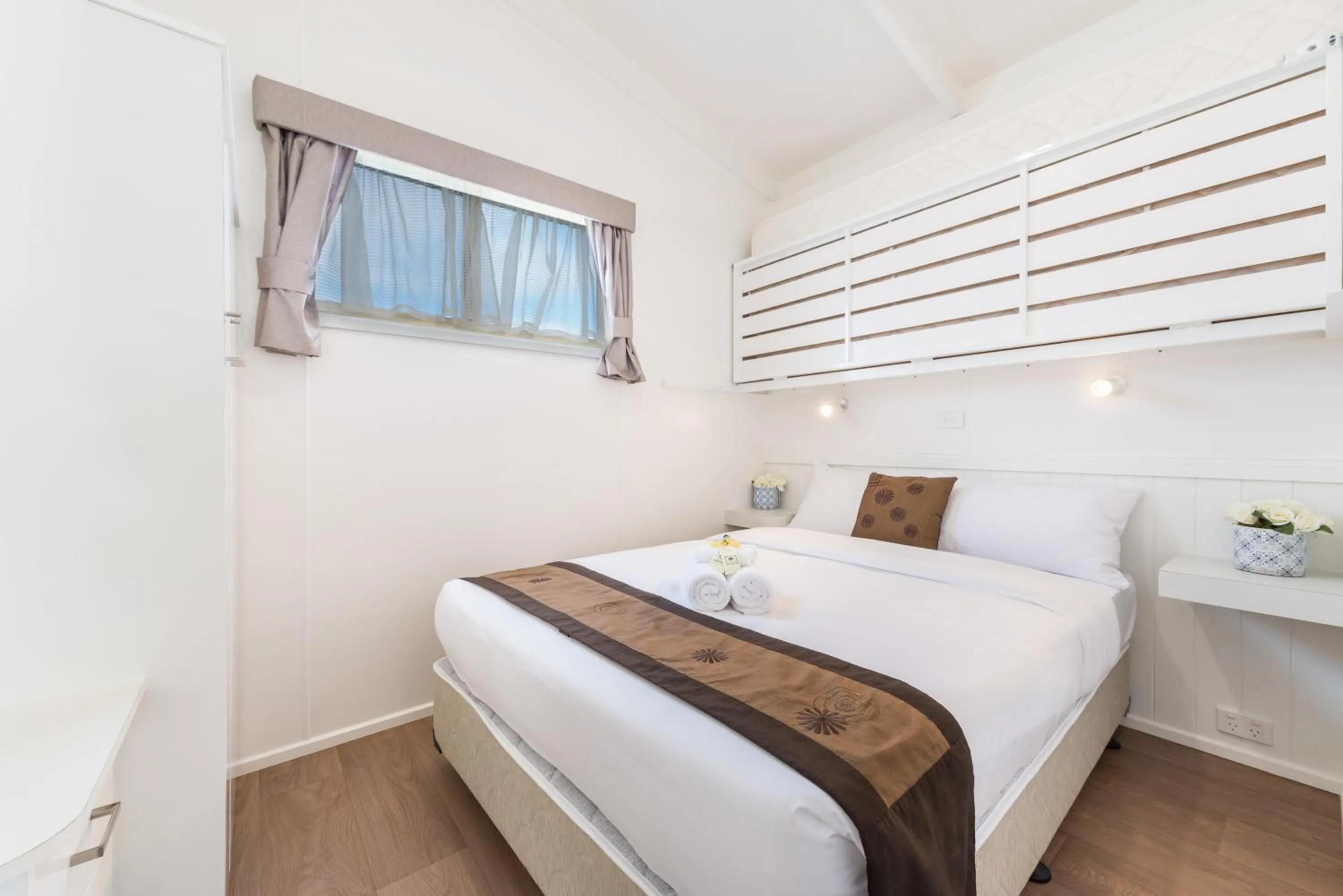 Bed in Kanasta Caravan Park