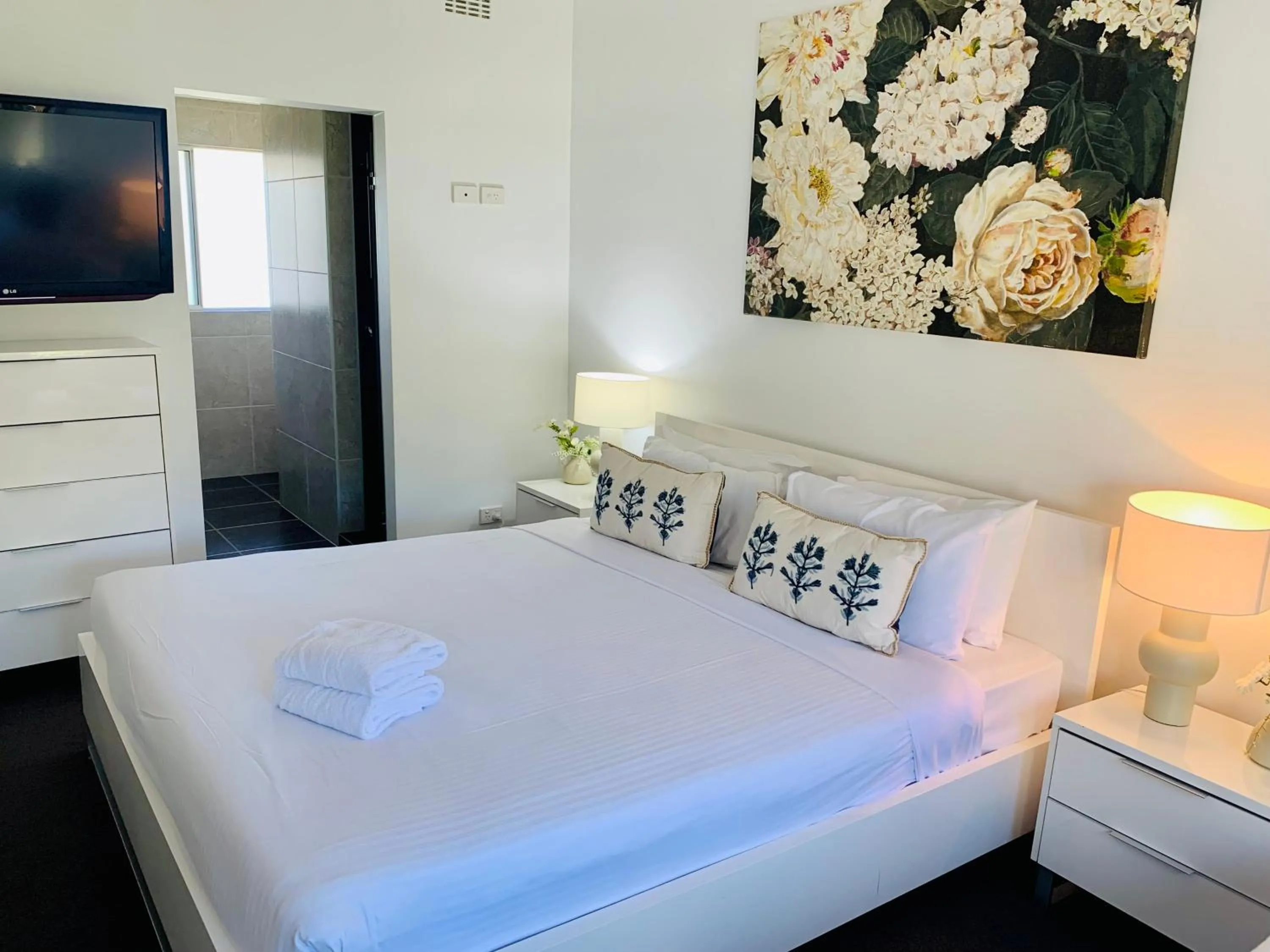 Bed in Kanasta Caravan Park