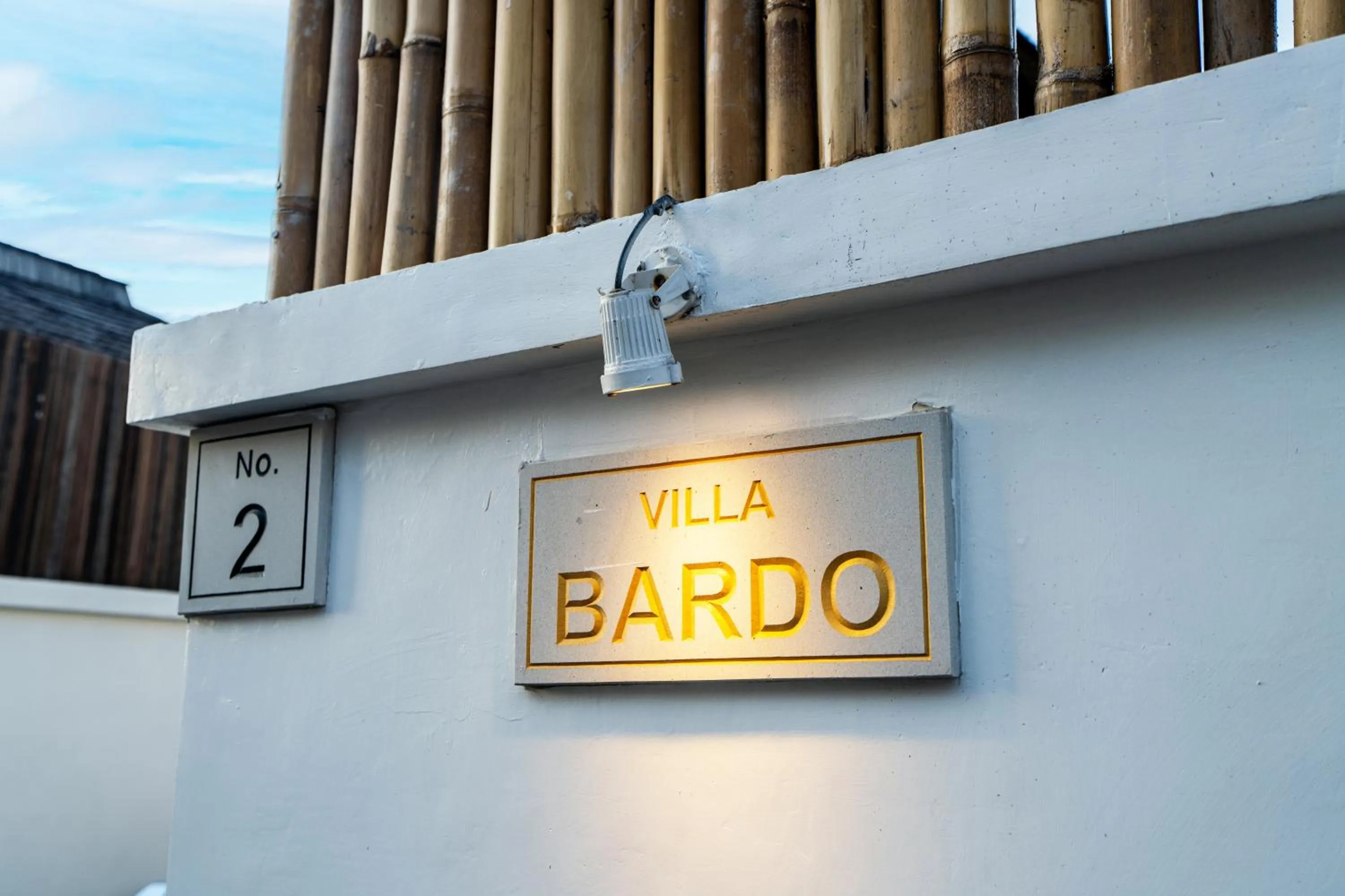 Logo/Certificate/Sign in Villa Bardo by Pertama Management