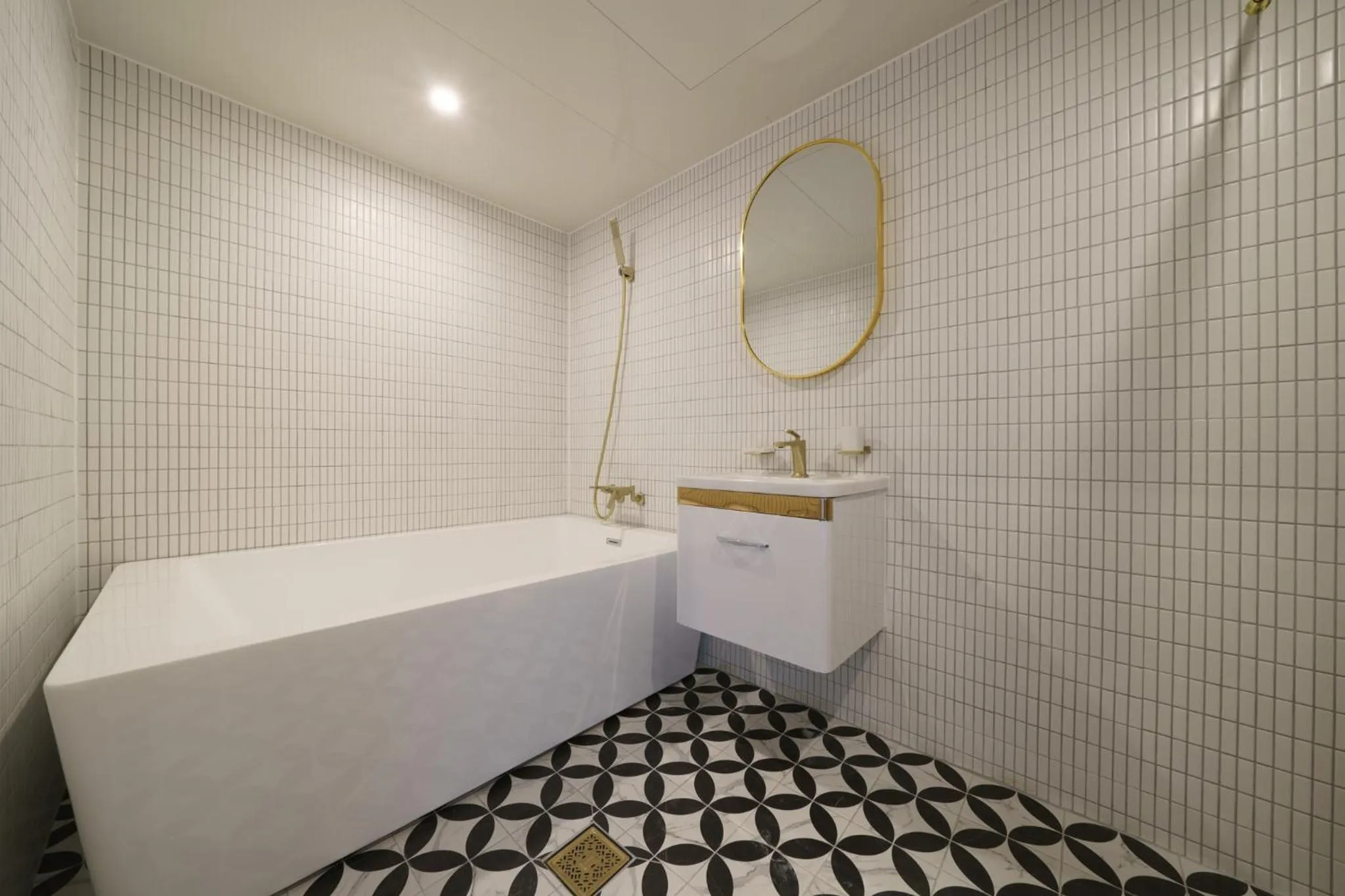 Bathroom in Busan H Avenue Jeonggwan Branch