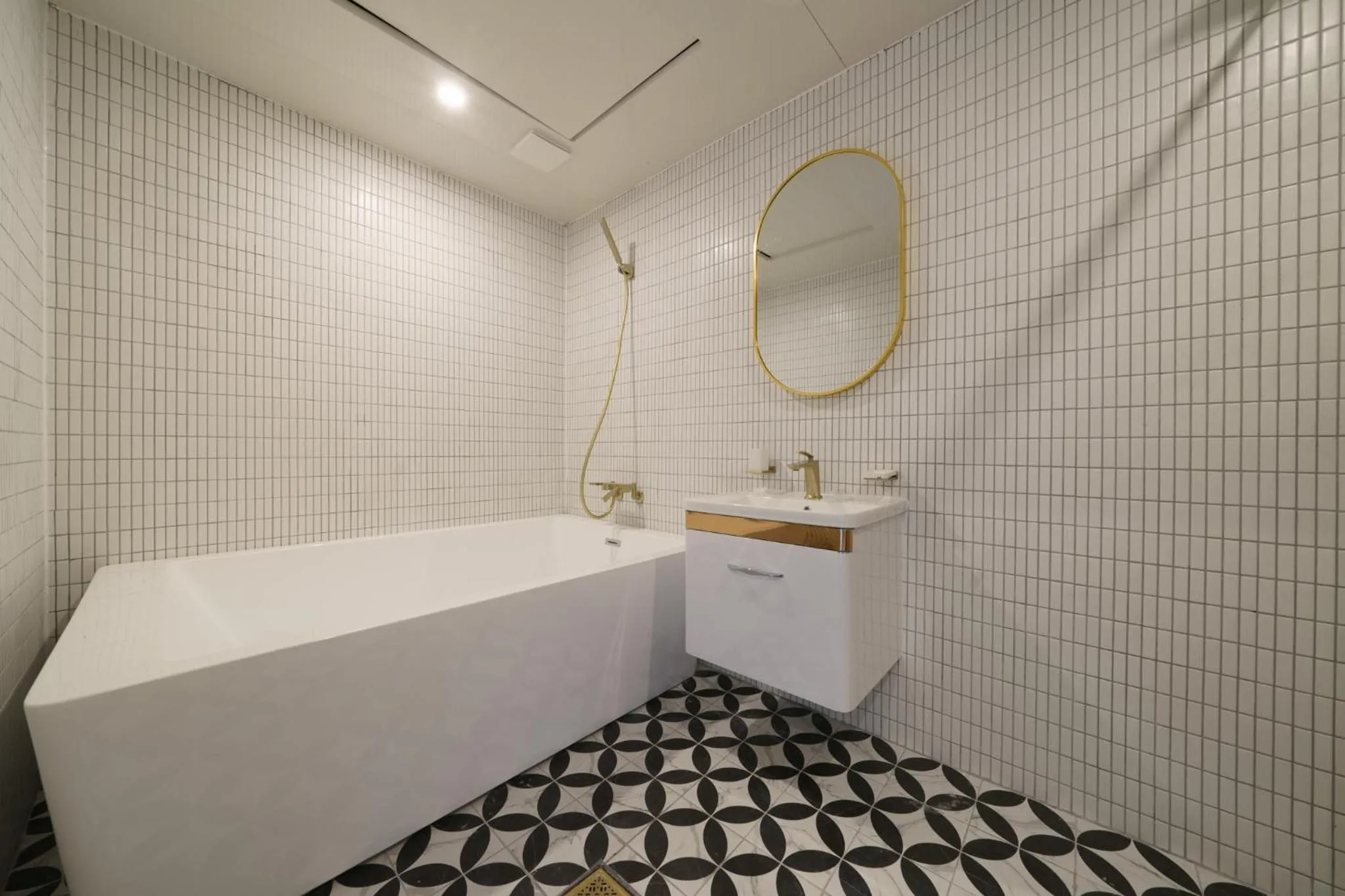 Bathroom in Busan H Avenue Jeonggwan Branch