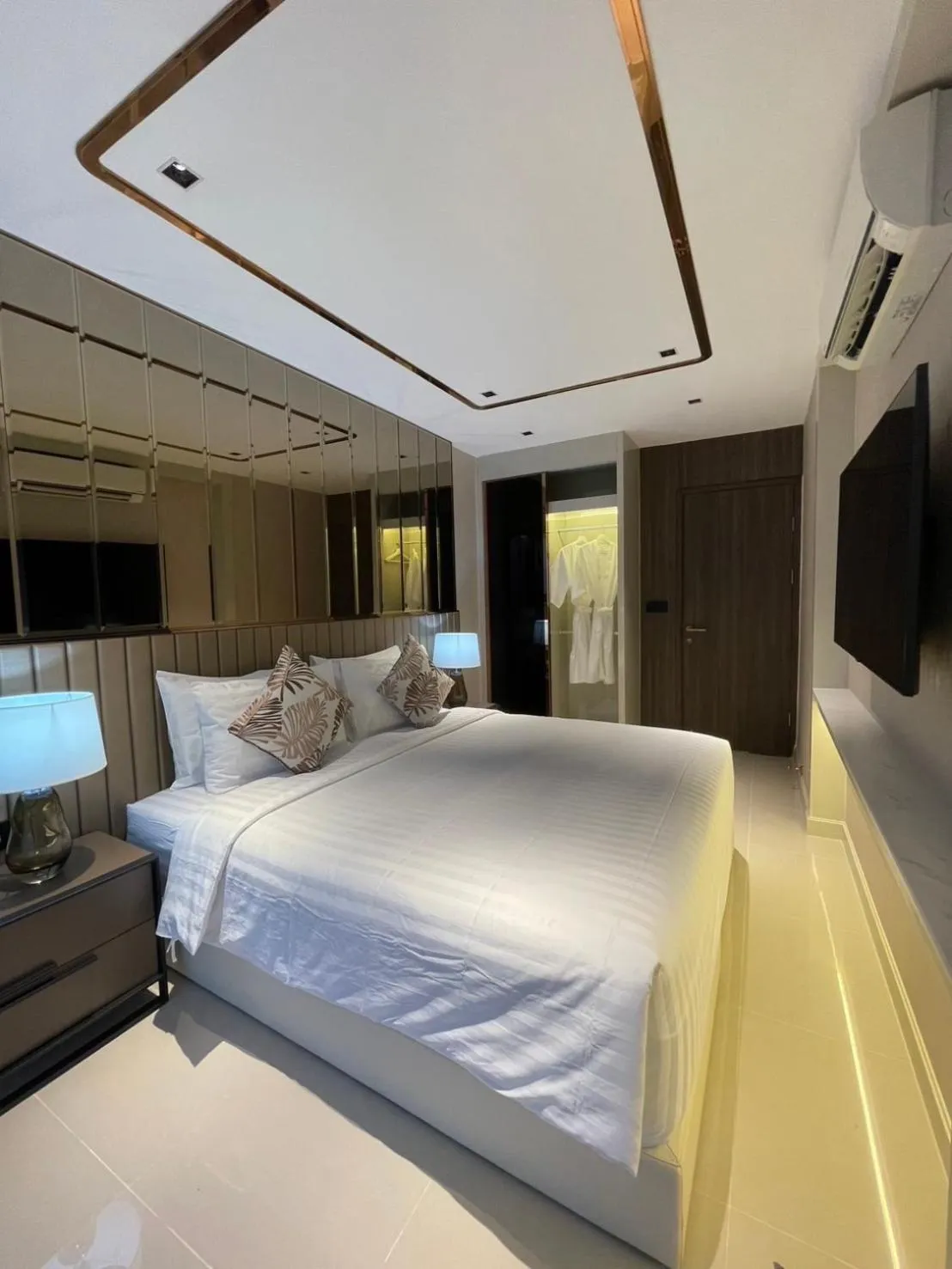 Bedroom, Bed in P Residence Phnom Penh