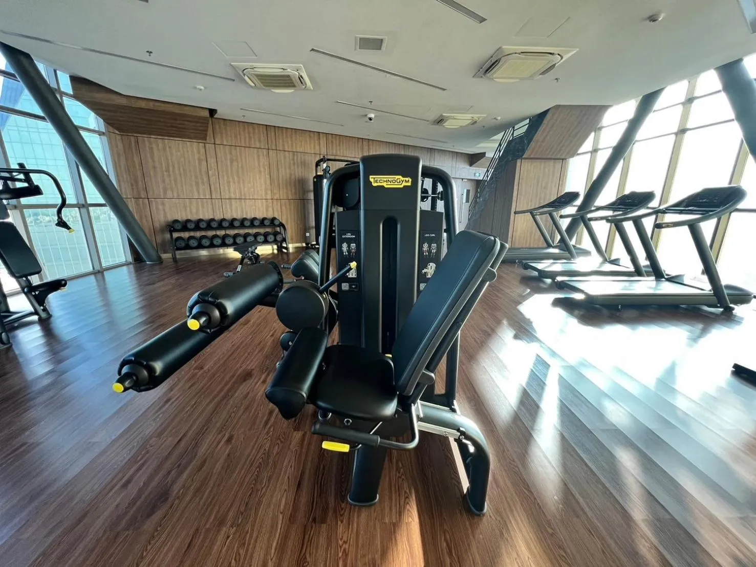 Fitness centre/facilities in P Residence Phnom Penh