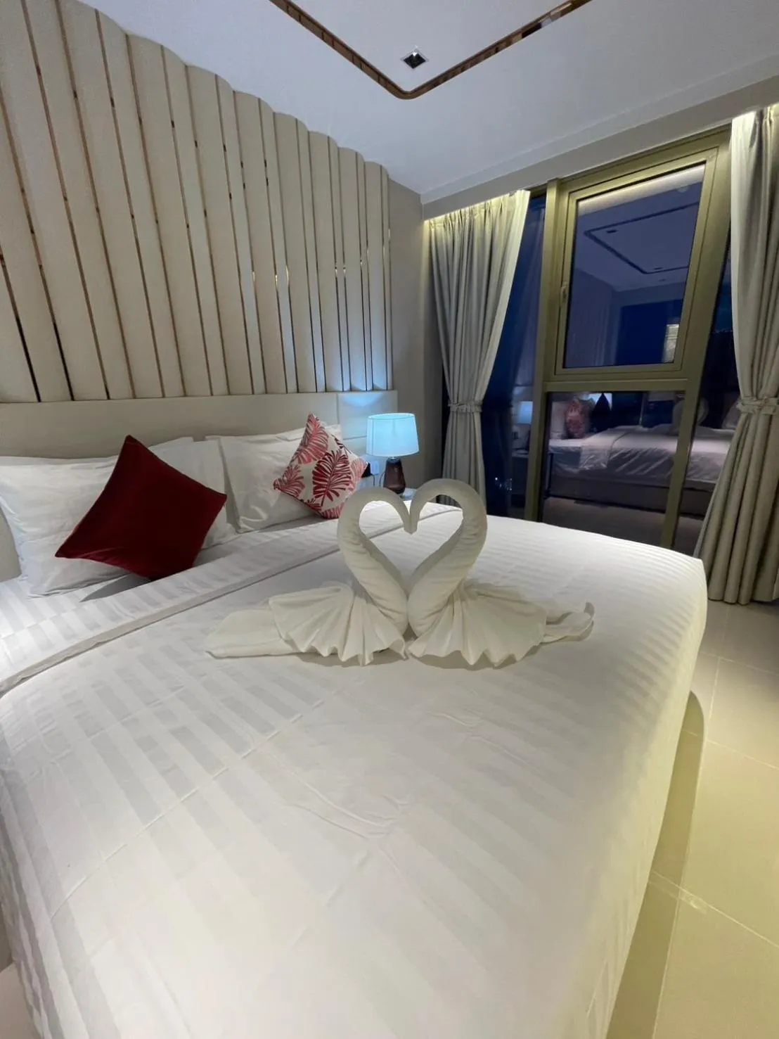 Bedroom, Bed in P Residence Phnom Penh