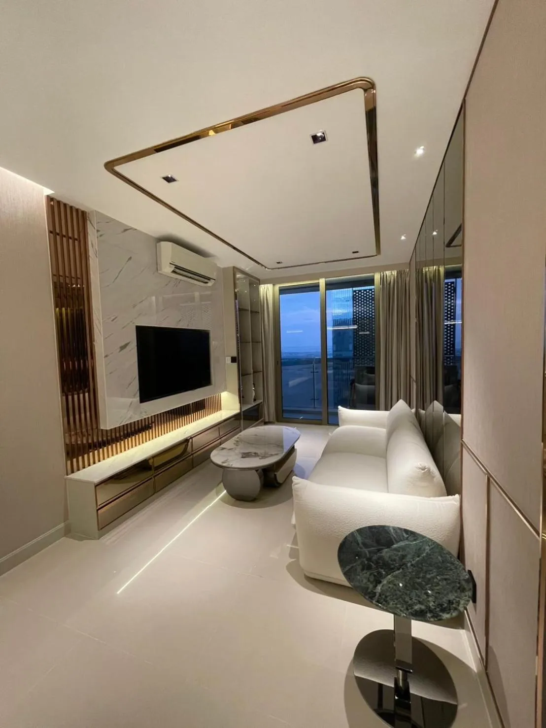 Bed in P Residence Phnom Penh