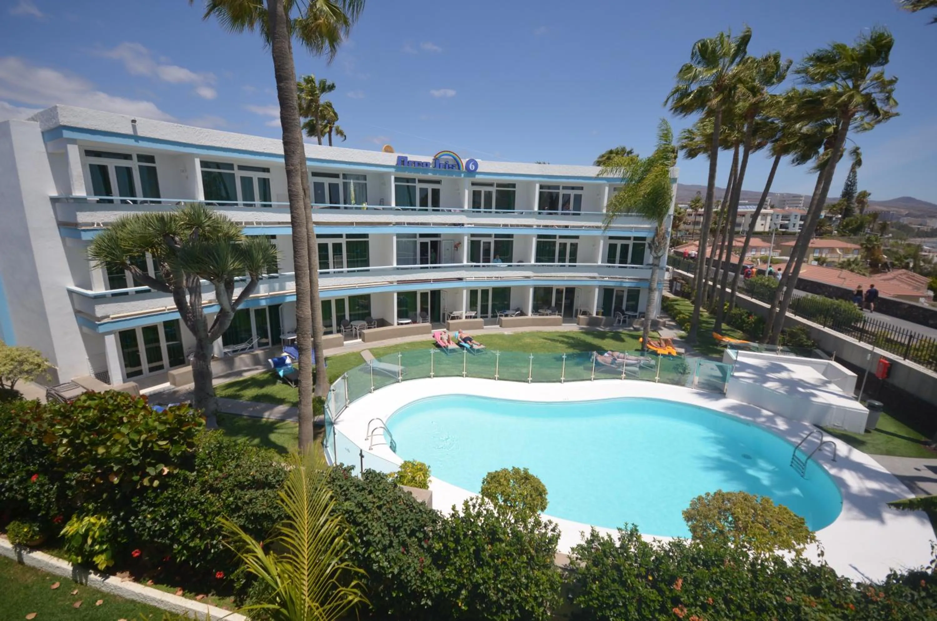 Swimming pool in Apartamentos Arco Iris