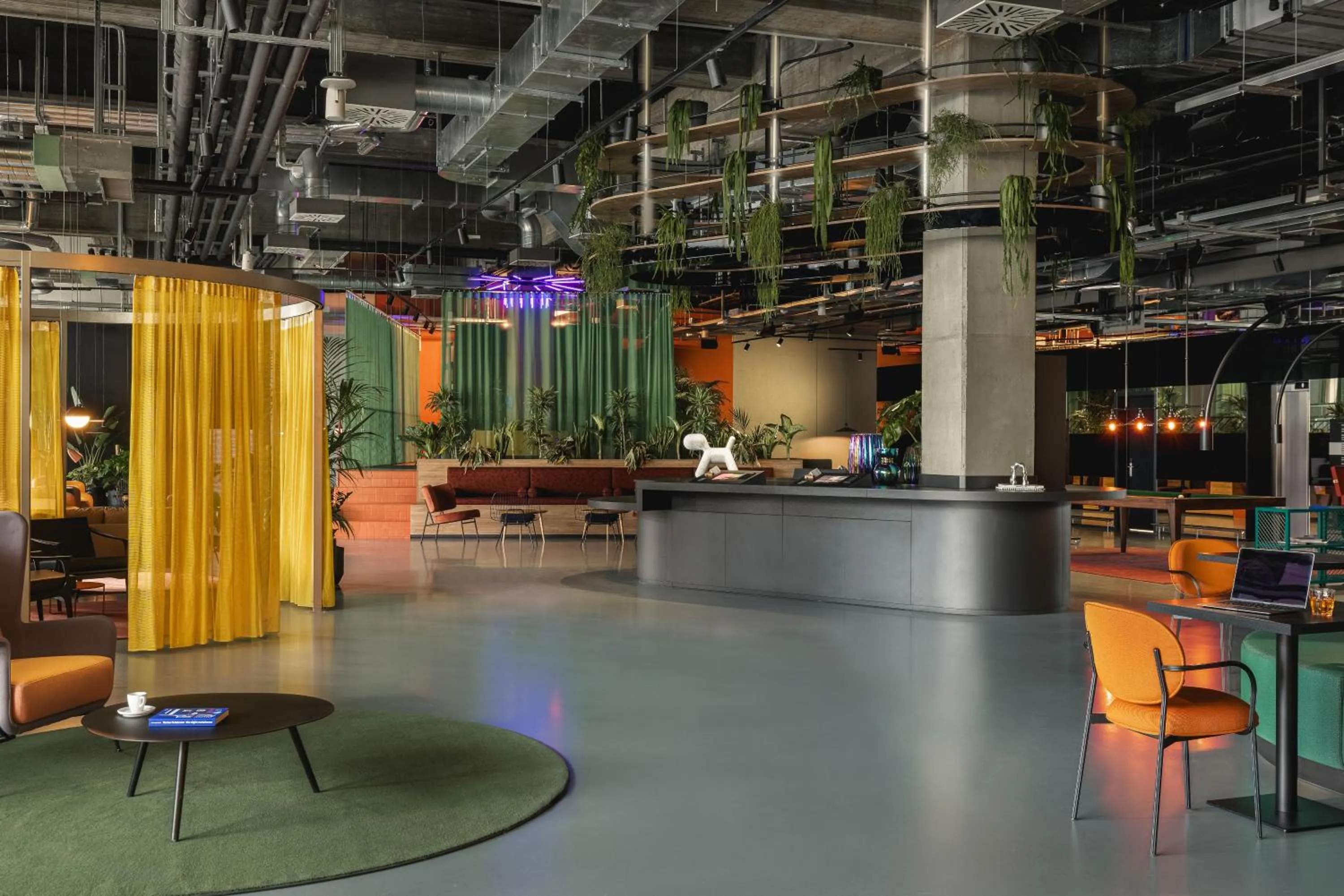 Lobby or reception in The Social Hub Florence Belfiore