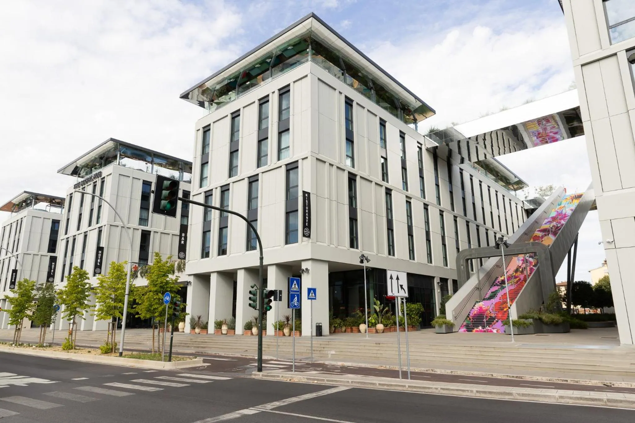 Property building in The Social Hub Florence Belfiore