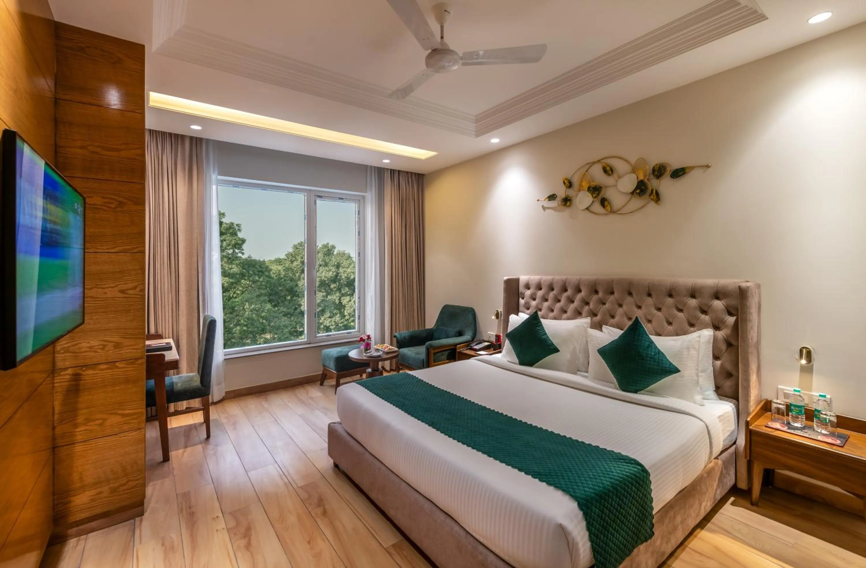 TV and multimedia, Bed in Lords Eco Inn Dera Bassi