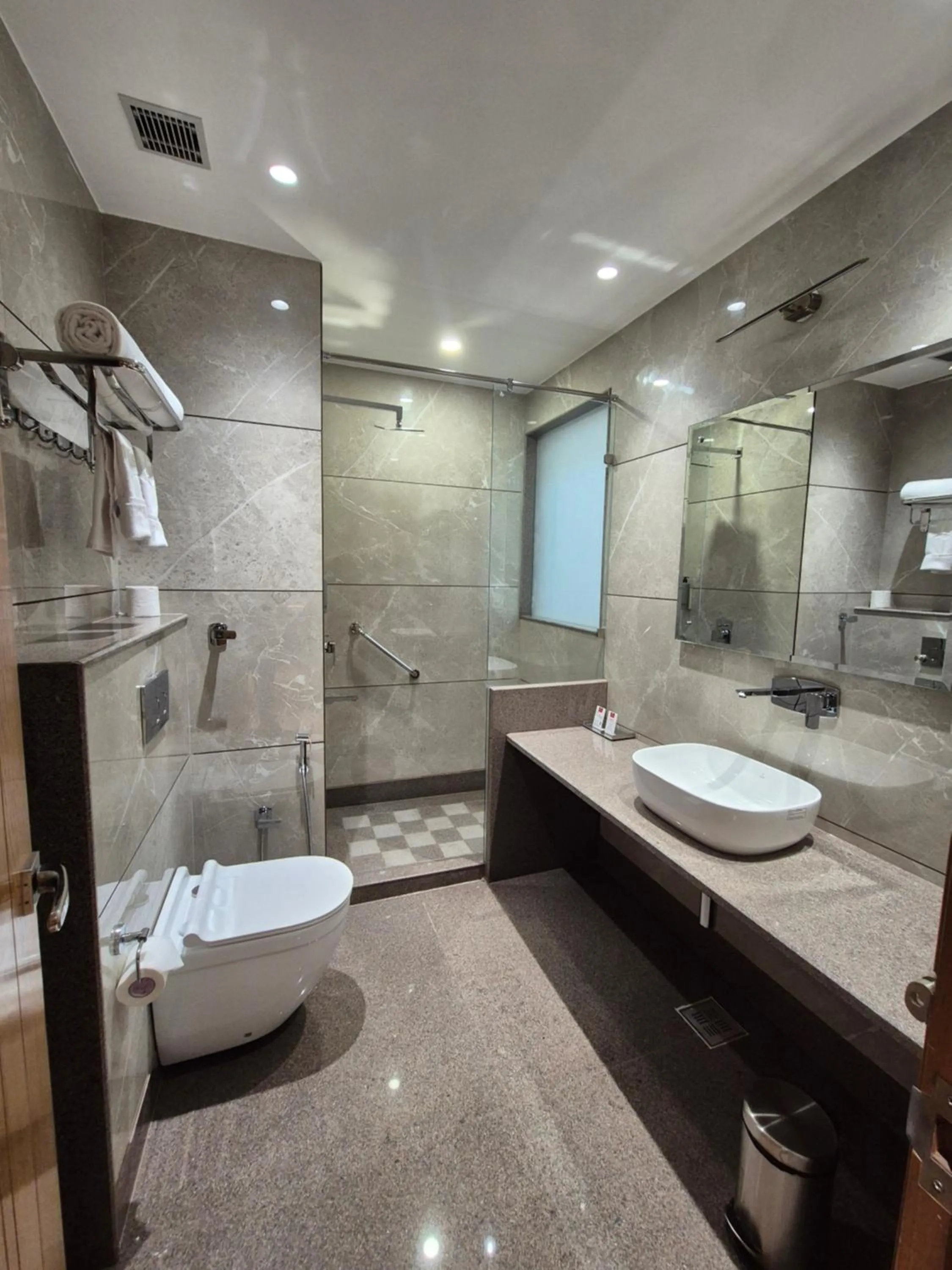 Bathroom in Lords Eco Inn Dera Bassi