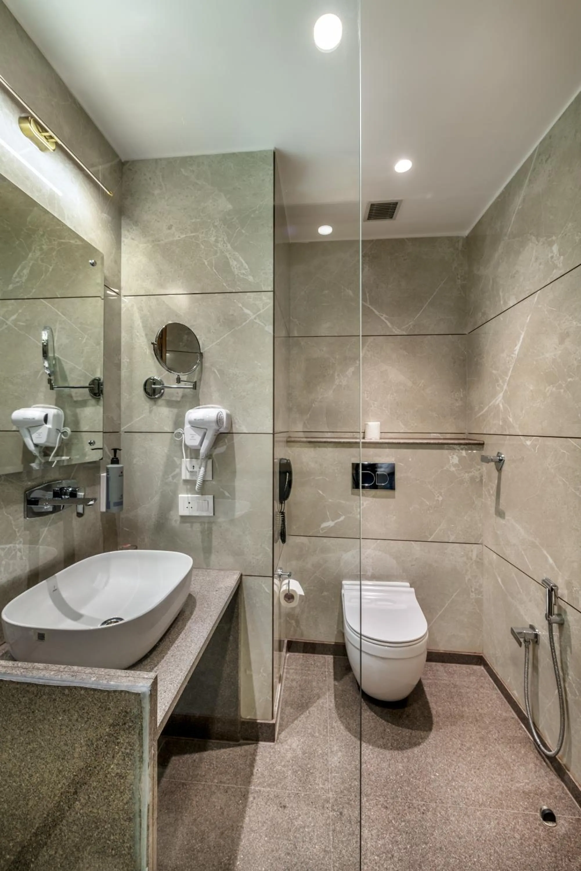 Bathroom in Lords Eco Inn Dera Bassi