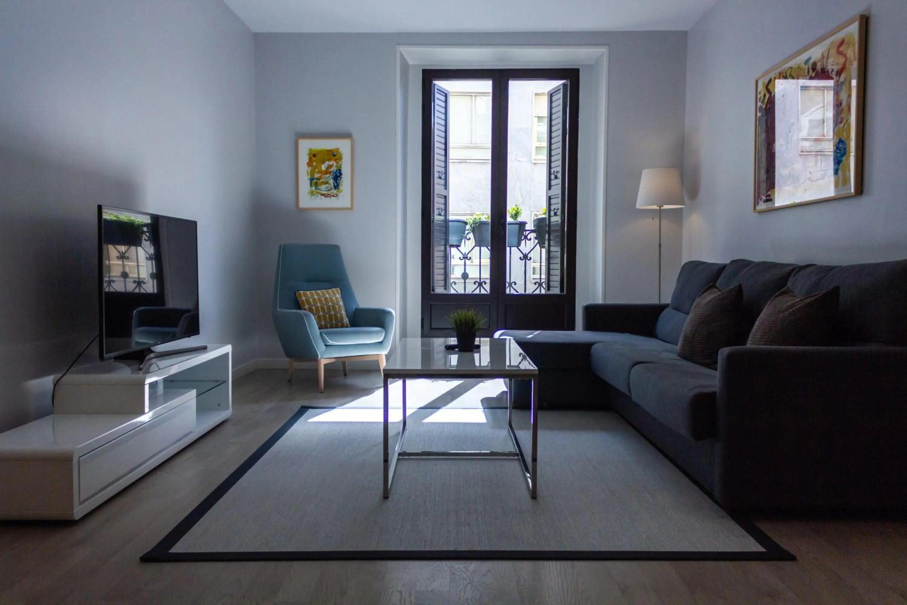 Living room in Arenal Suites Puerta del Sol