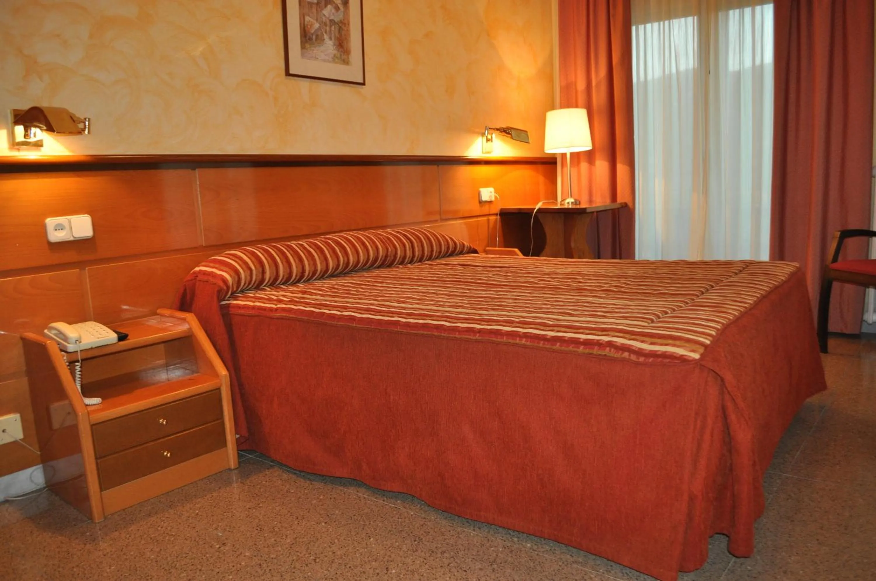 Bed in Hotel Solé
