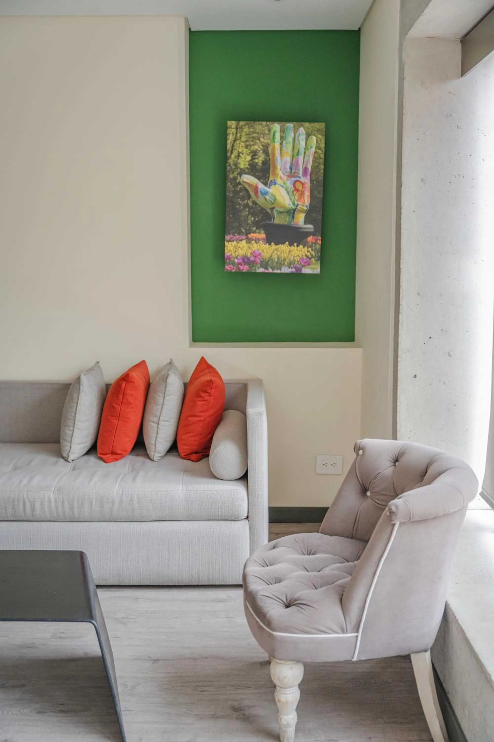 Living room in Hotel CityFlats