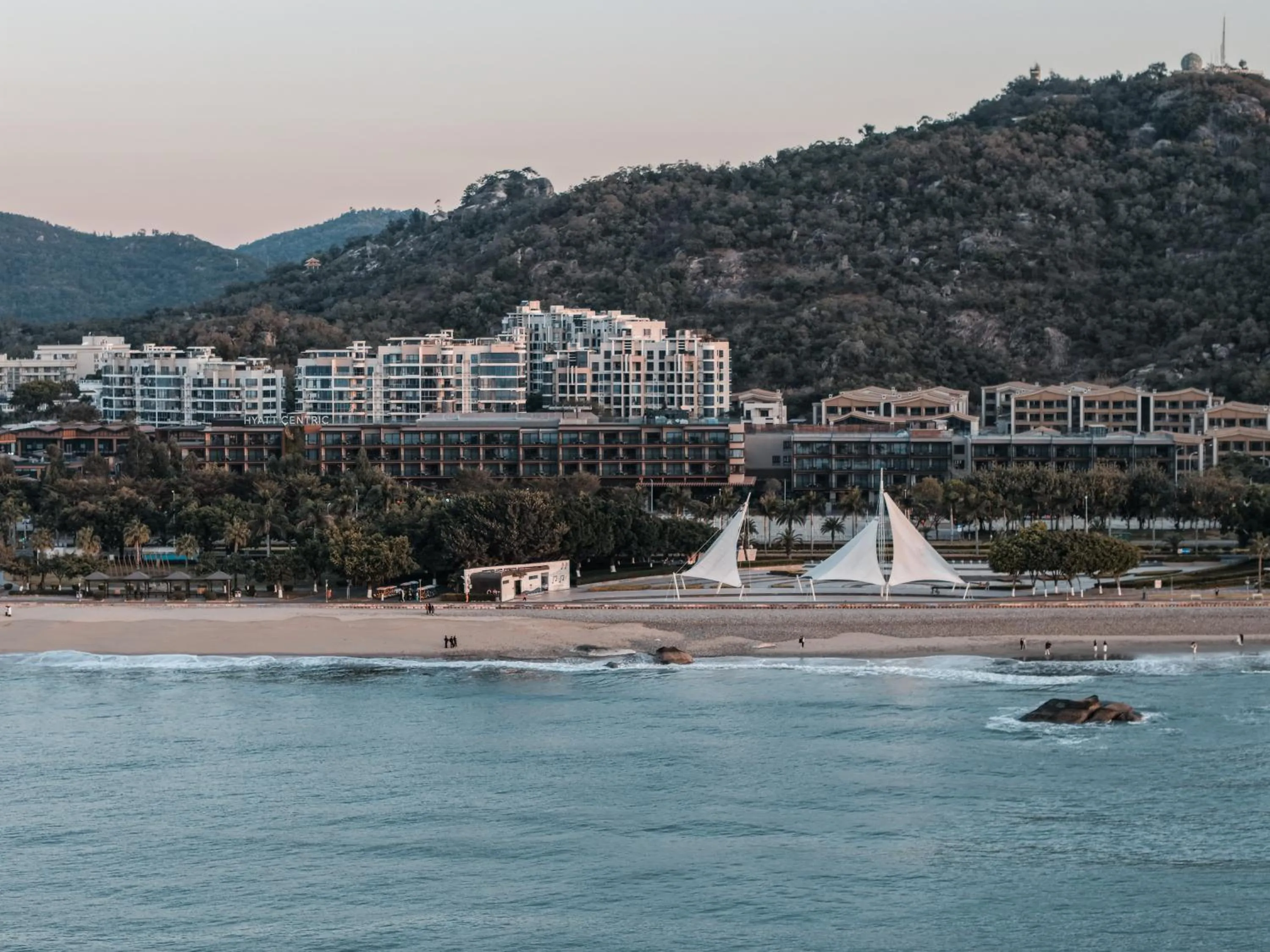 Beach in Hyatt Centric Ocean Front Xiamen