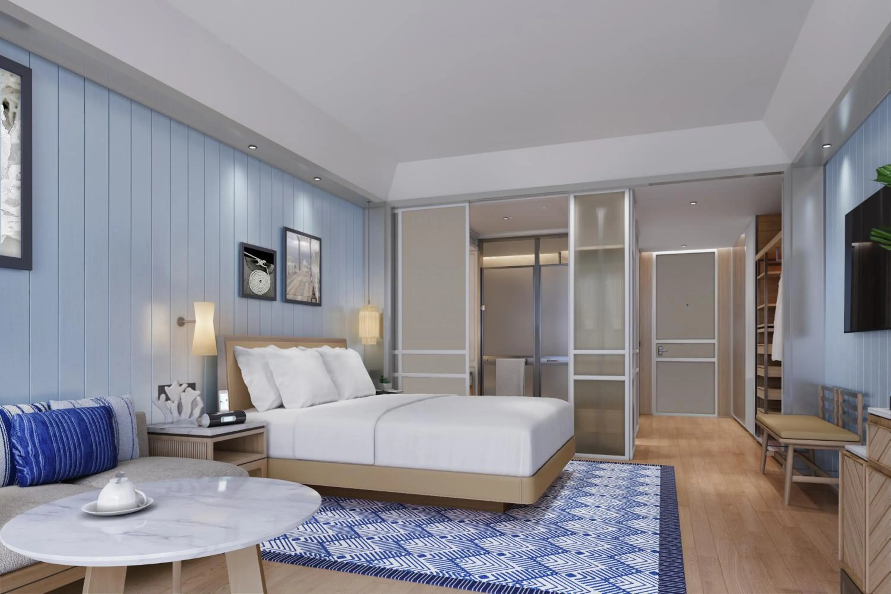 Bedroom, Bed in Hyatt Centric Ocean Front Xiamen