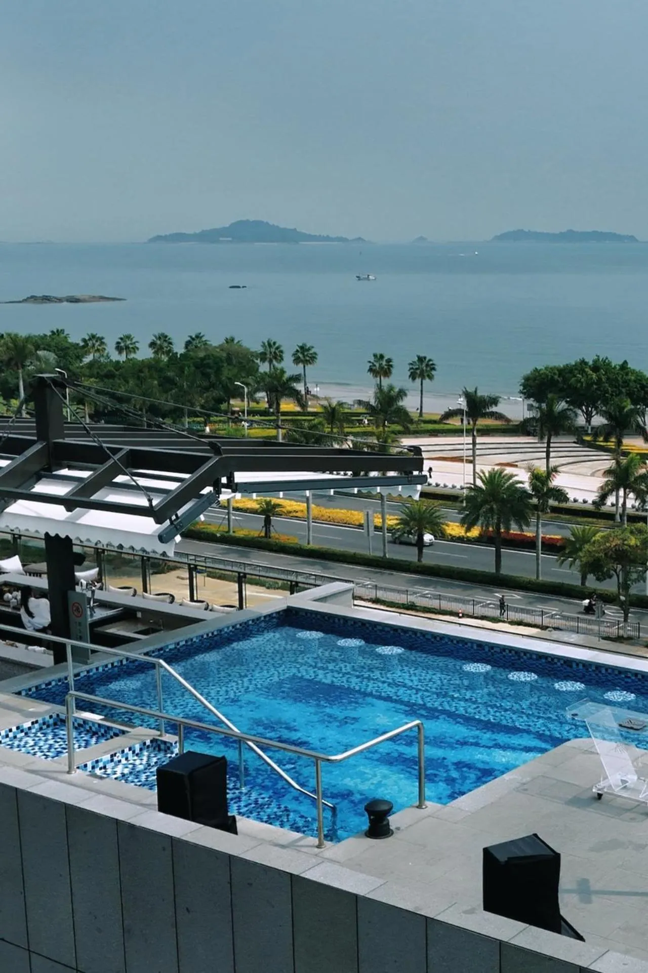 Swimming pool in Hyatt Centric Ocean Front Xiamen