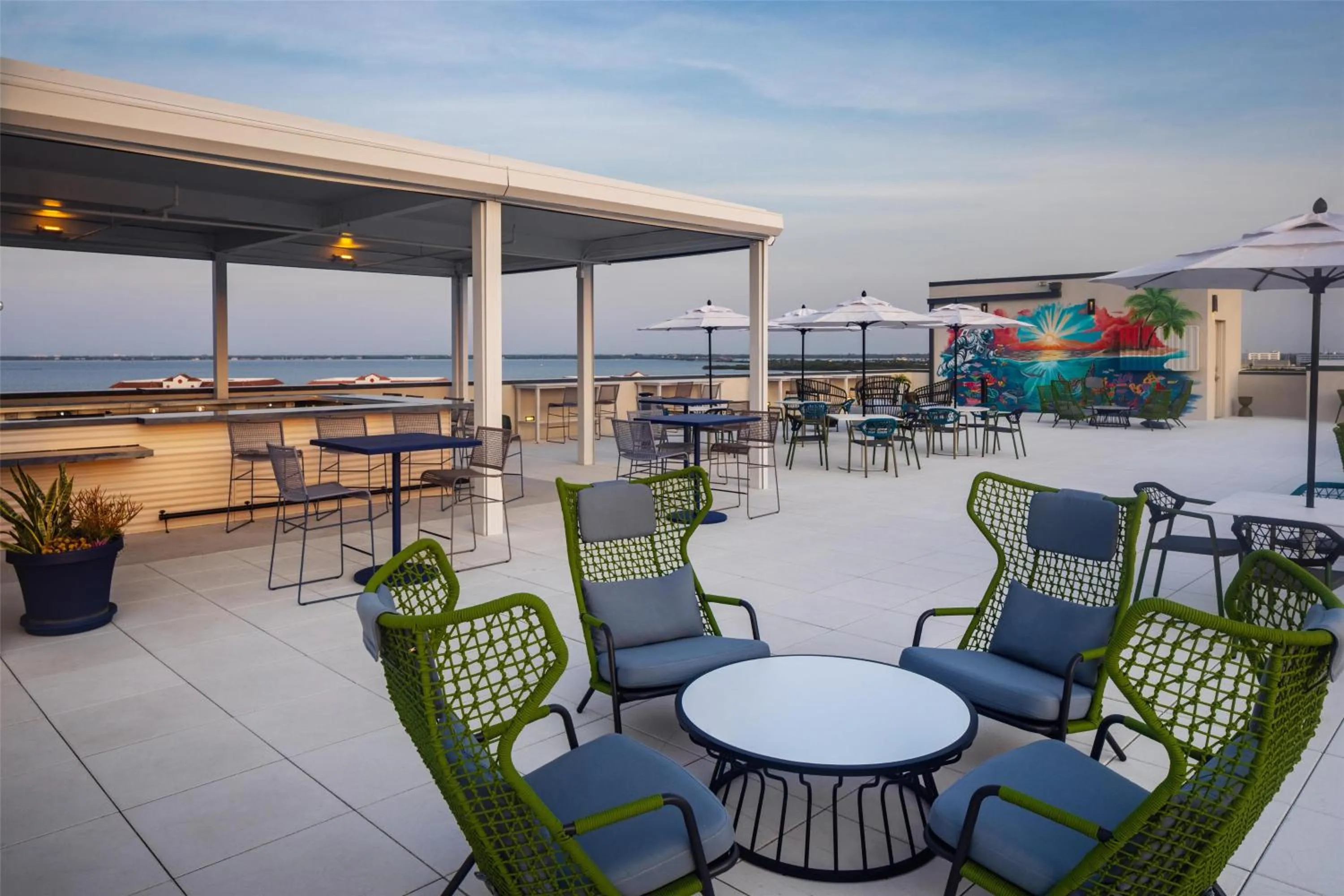 Patio in Hyatt Place Cape Canaveral
