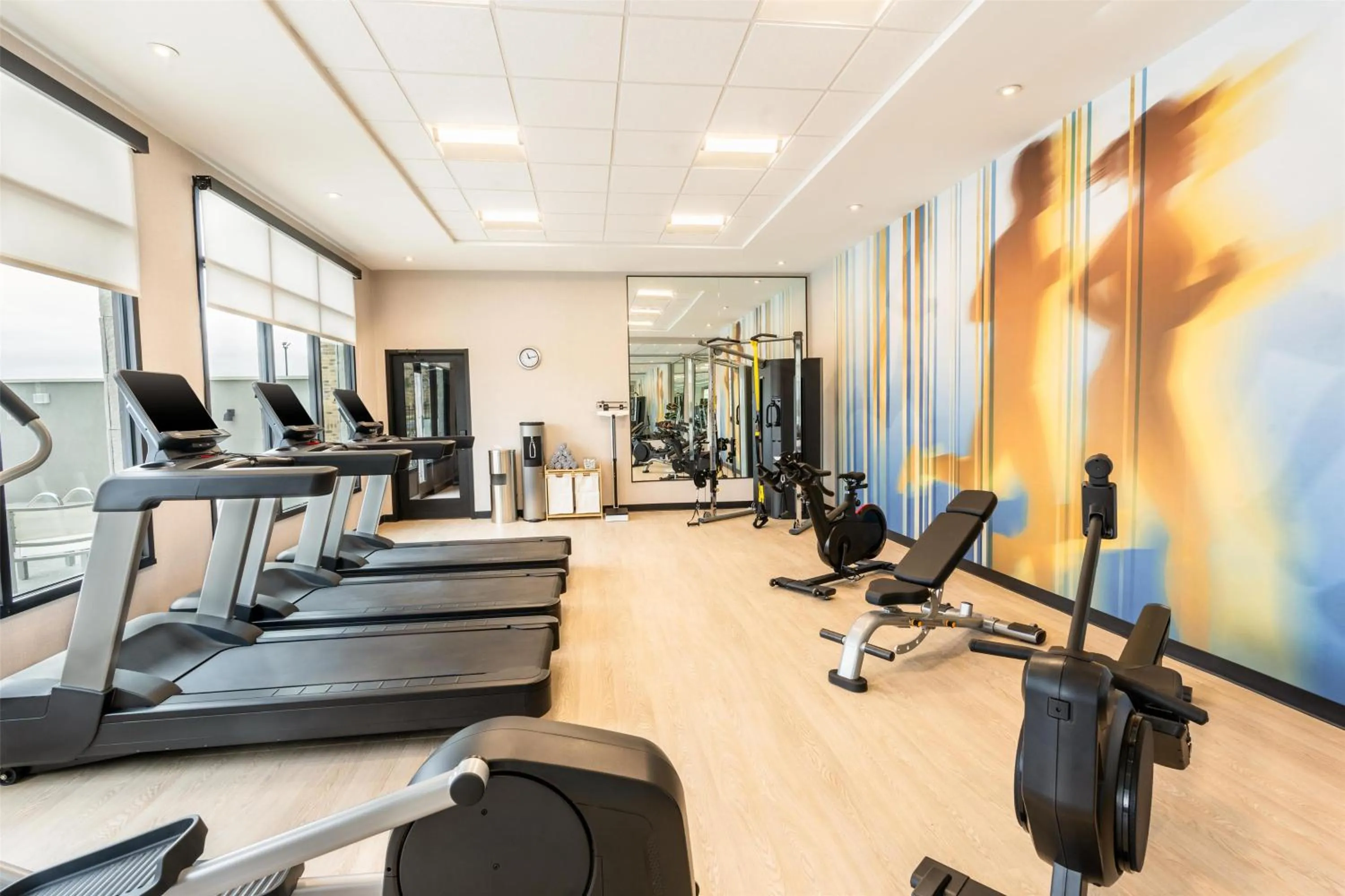 Fitness centre/facilities in Hyatt Place Eagle Pass