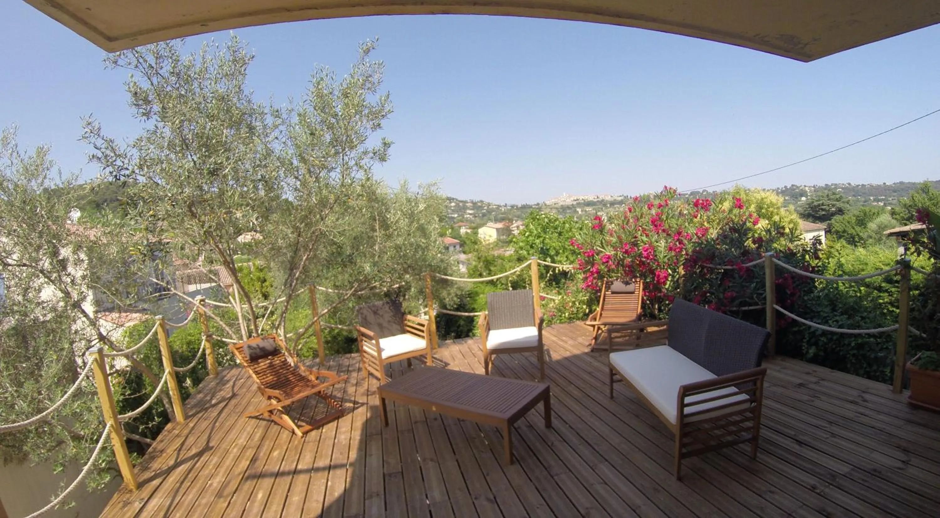 Patio in Maison Carles BnB