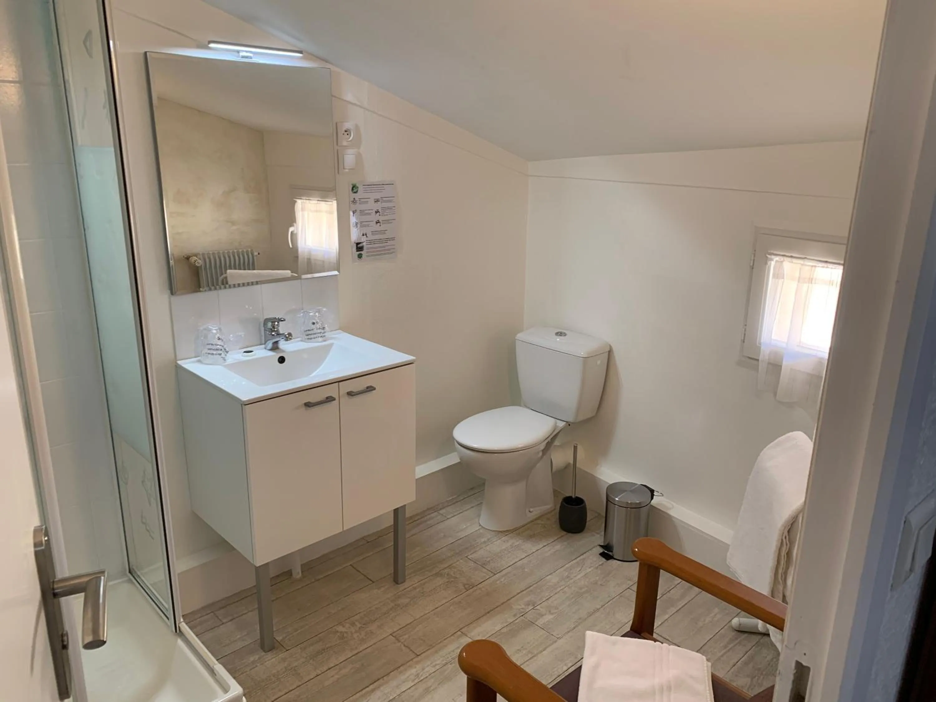 Shower in Le Melchior