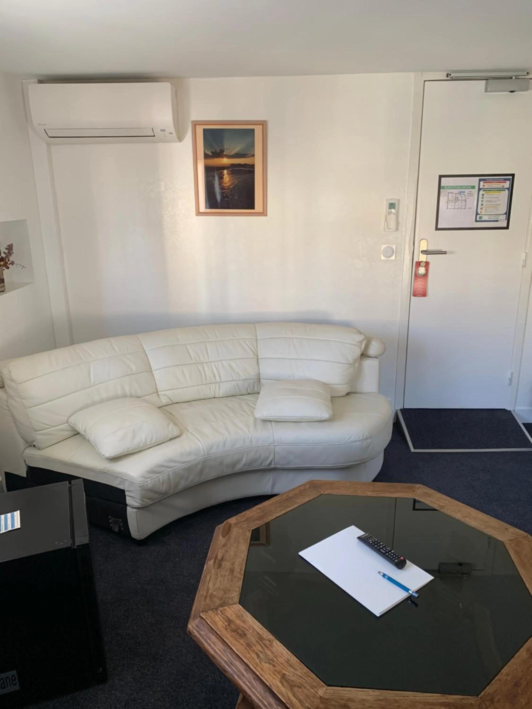 Living room in Le Melchior