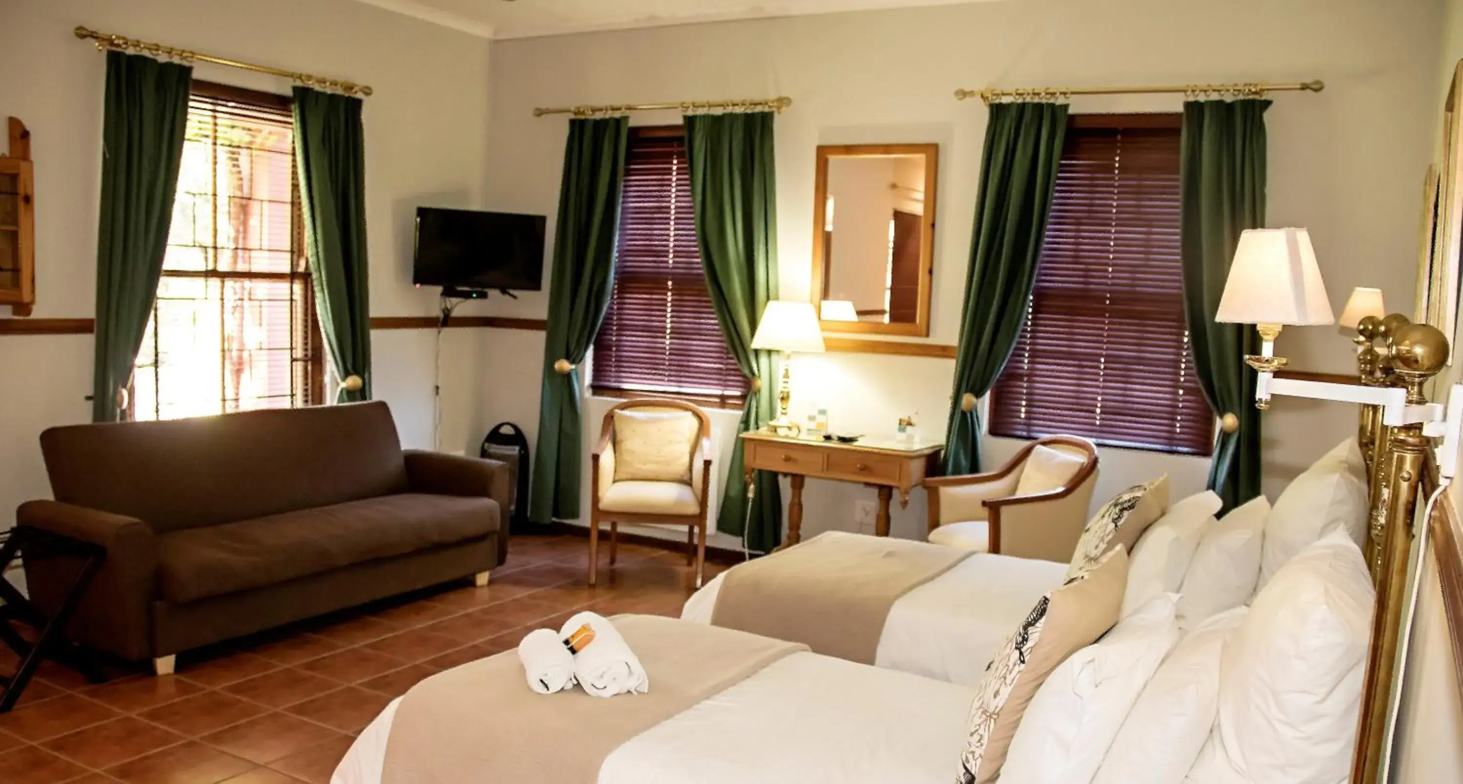 Twin Cottage - single occupancy in Beaufort Manor Country Lodge Twin Cottage - single occupancy in Beaufort Manor Country Lodge