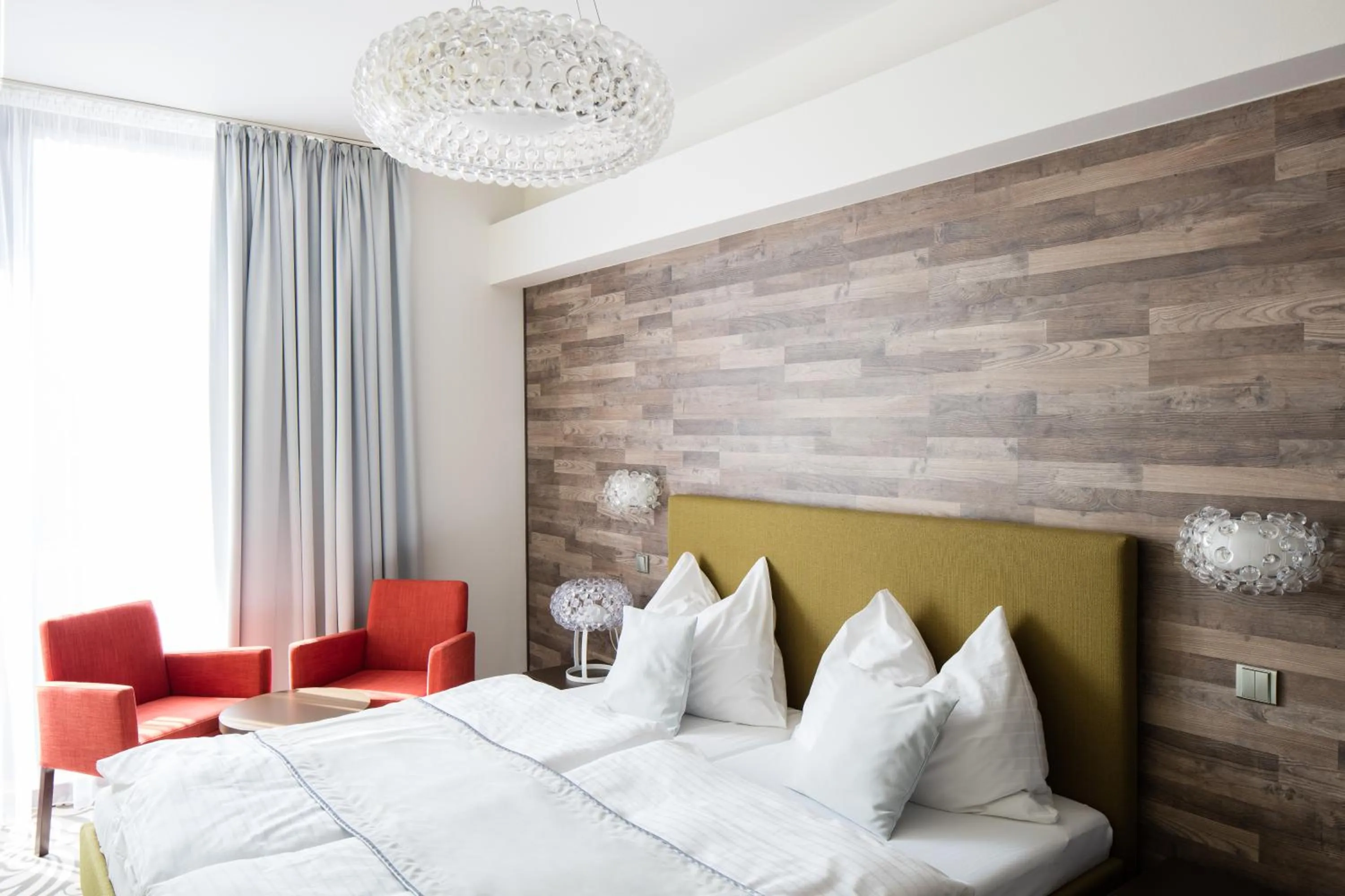 Bedroom, Bed in Hotel Freud