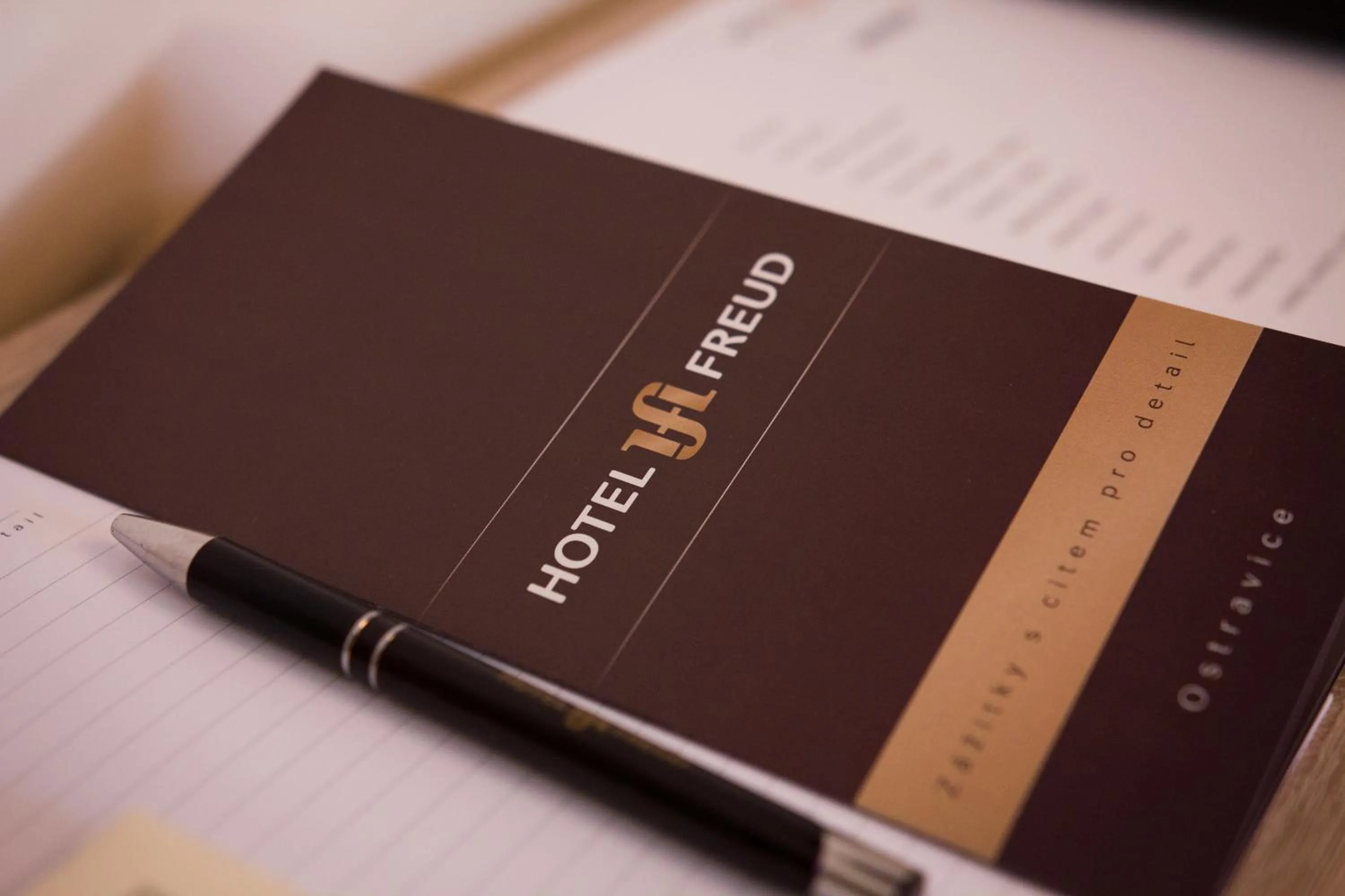 Decorative detail in Hotel Freud