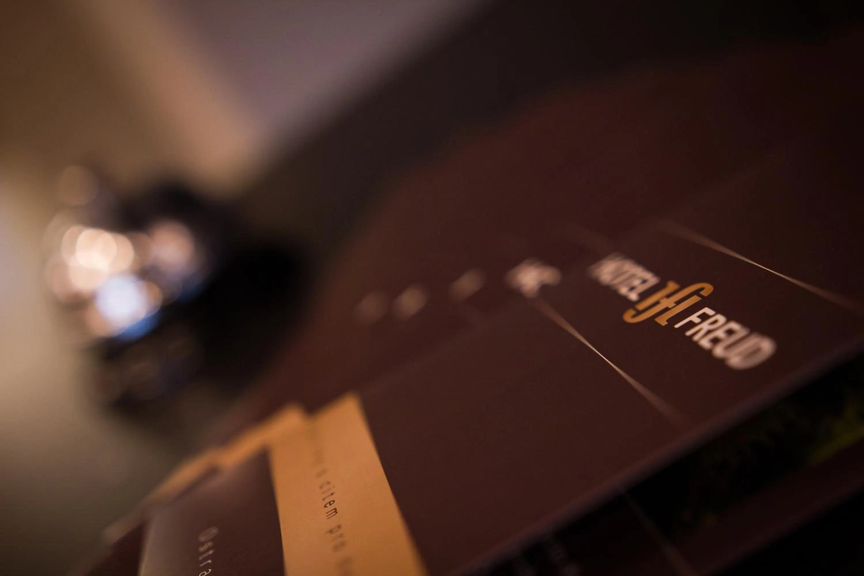 Decorative detail in Hotel Freud